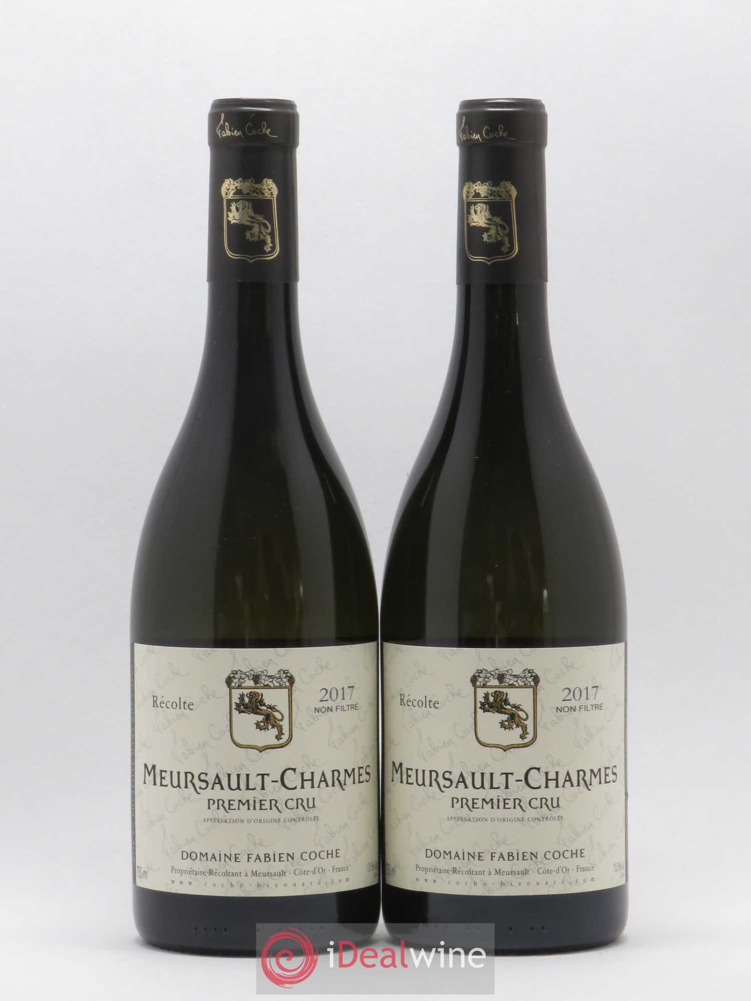 Meursault 1er Cru Charmes Fabien Coche 2017 - Posten von 2 Flaschen - 0