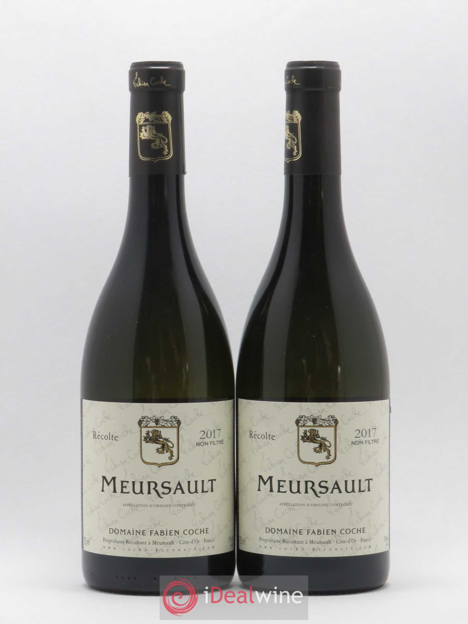 Meursault Fabien Coche 2017 - Lot de 2 bouteilles - 0