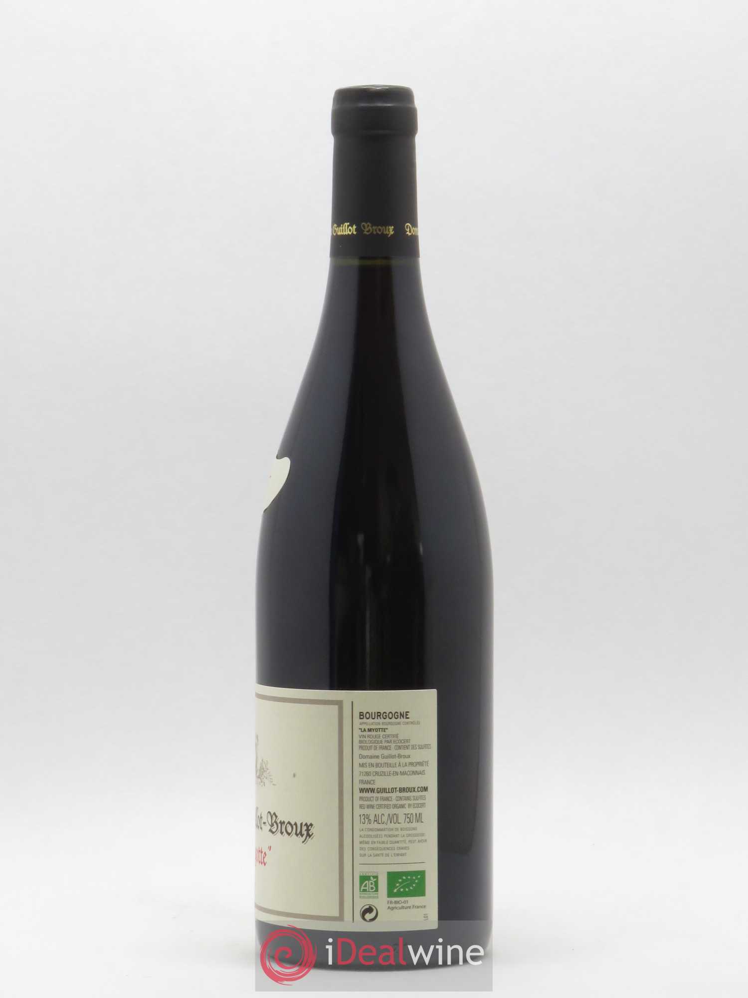 Bourgogne La Myotte Guillot-Broux (Domaine) 2017 - Lot de 1 bouteille - 1