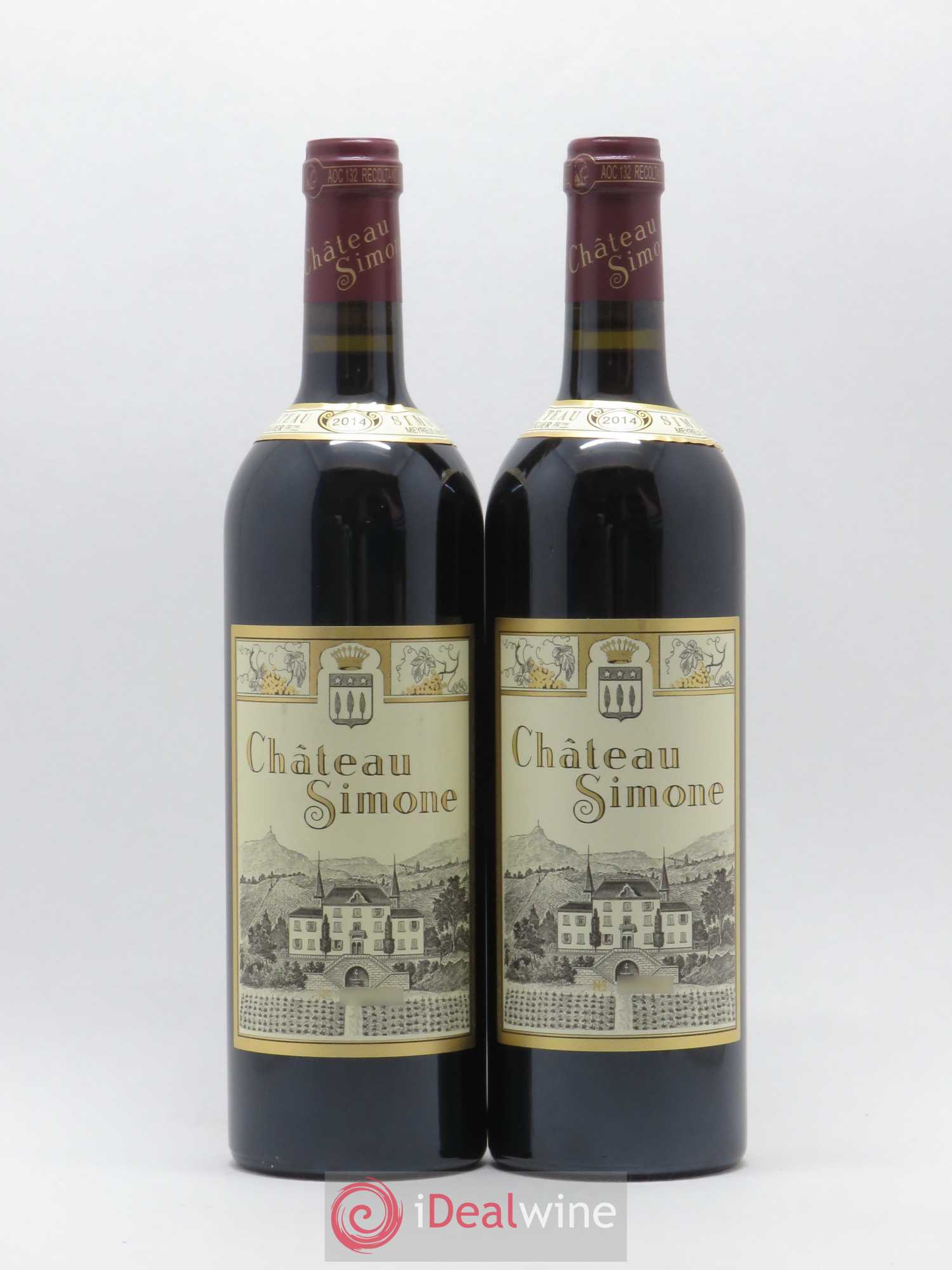 Palette Château Simone Famille Rougier 2014 - Lot de 2 bouteilles - 0