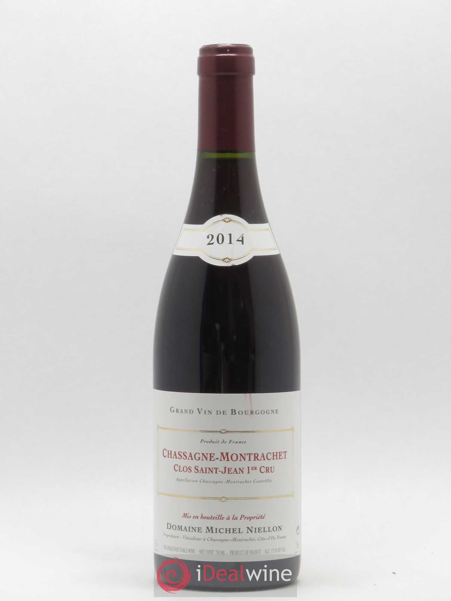 Chassagne-Montrachet 1er Cru Clos Saint-Jean Michel Niellon (Domaine) (sans prix de réserve) 2014 - Lot de 1 bouteille - 0