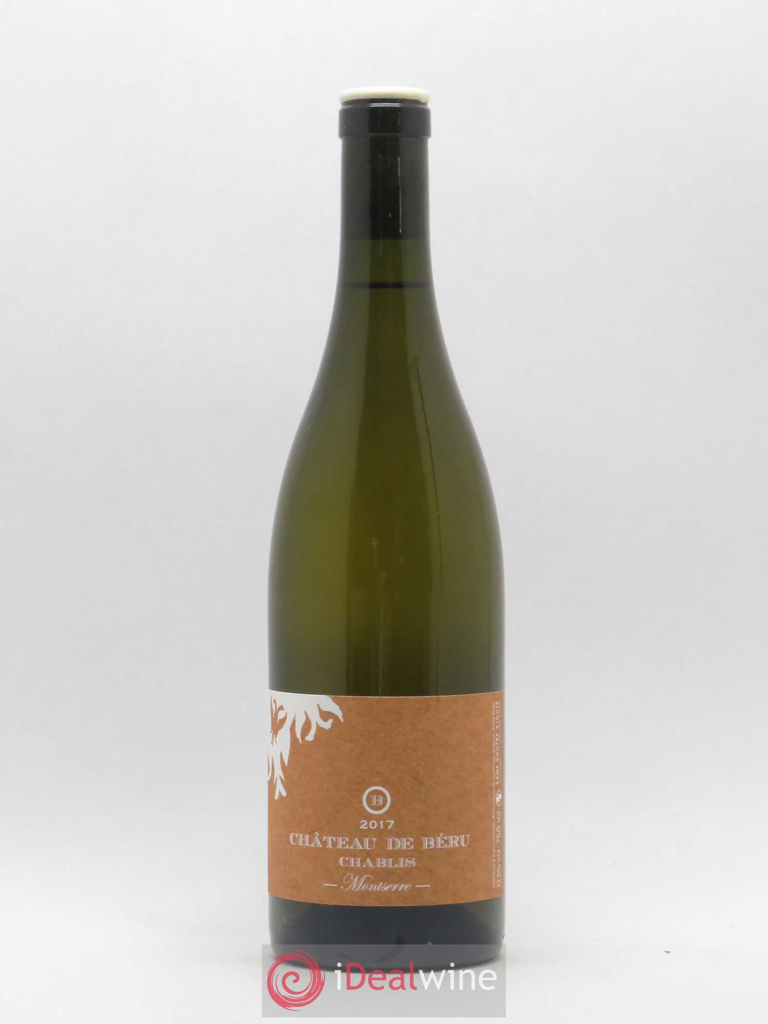 Chablis Montserre Sans Soufre Chateau de Béru 2017 - Posten von 1 Flasche - 0