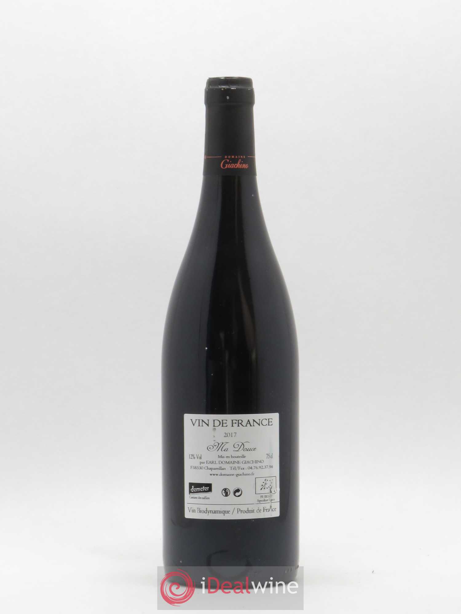 Vin de France Cuvée Ma Douce Giachino 2017 - Posten von 1 Flasche - 1