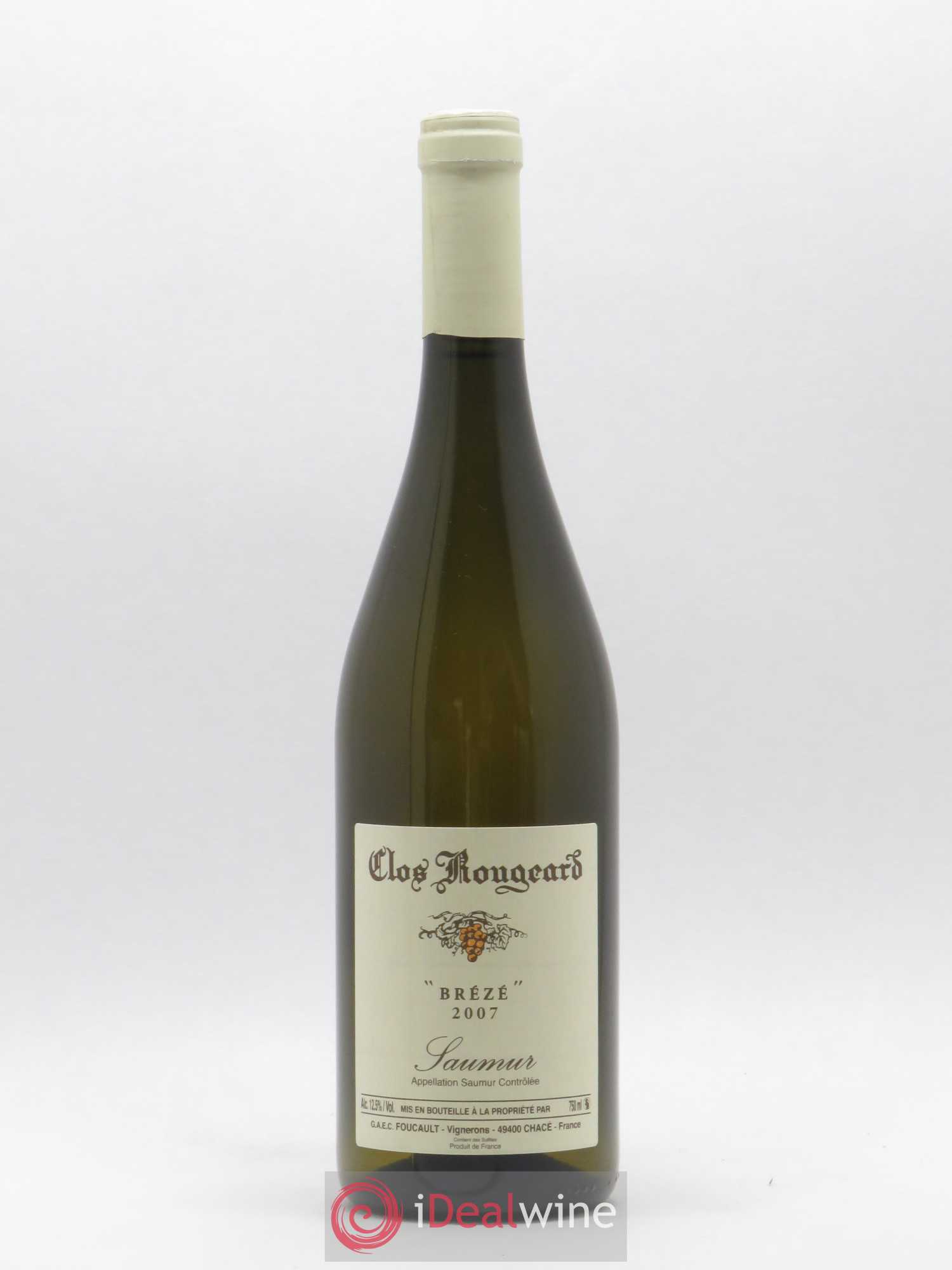 Saumur Brézé Clos Rougeard 2007 - Posten von 1 Flasche - 0