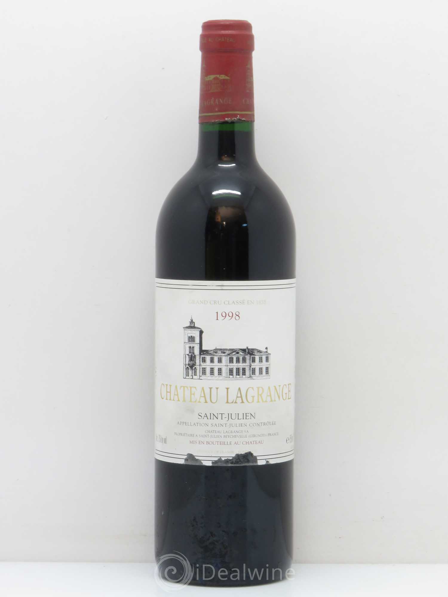 Château Lagrange 3ème Grand Cru Classé 1998 - Lot de 1 bouteille - 0