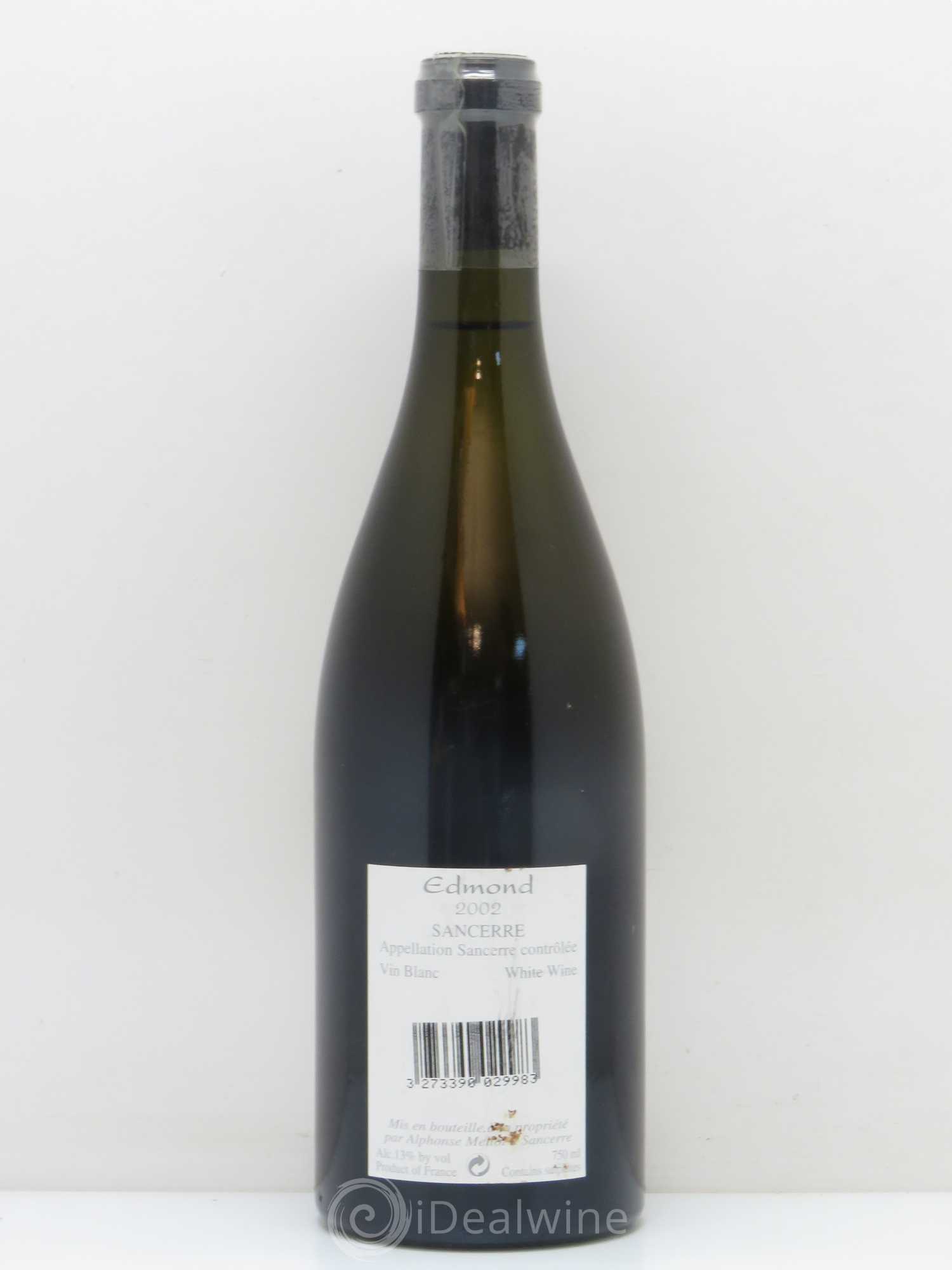 Sancerre Cuvée Edmond Alphonse Mellot 2002 - Lot de 1 bouteille - 1