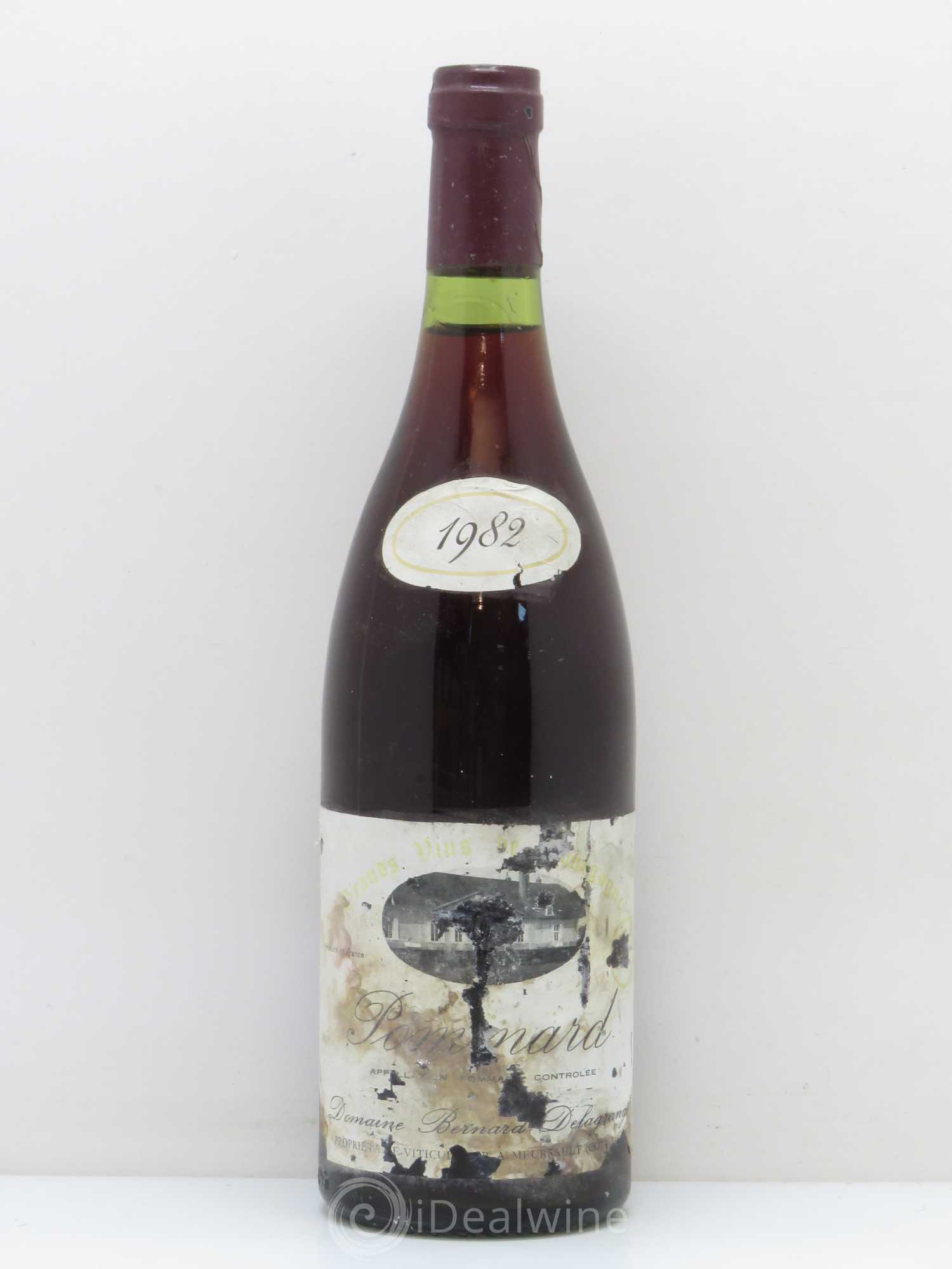 Pommard Domaine Bernard Delagrange 1982 - Posten von 1 Flasche - 0