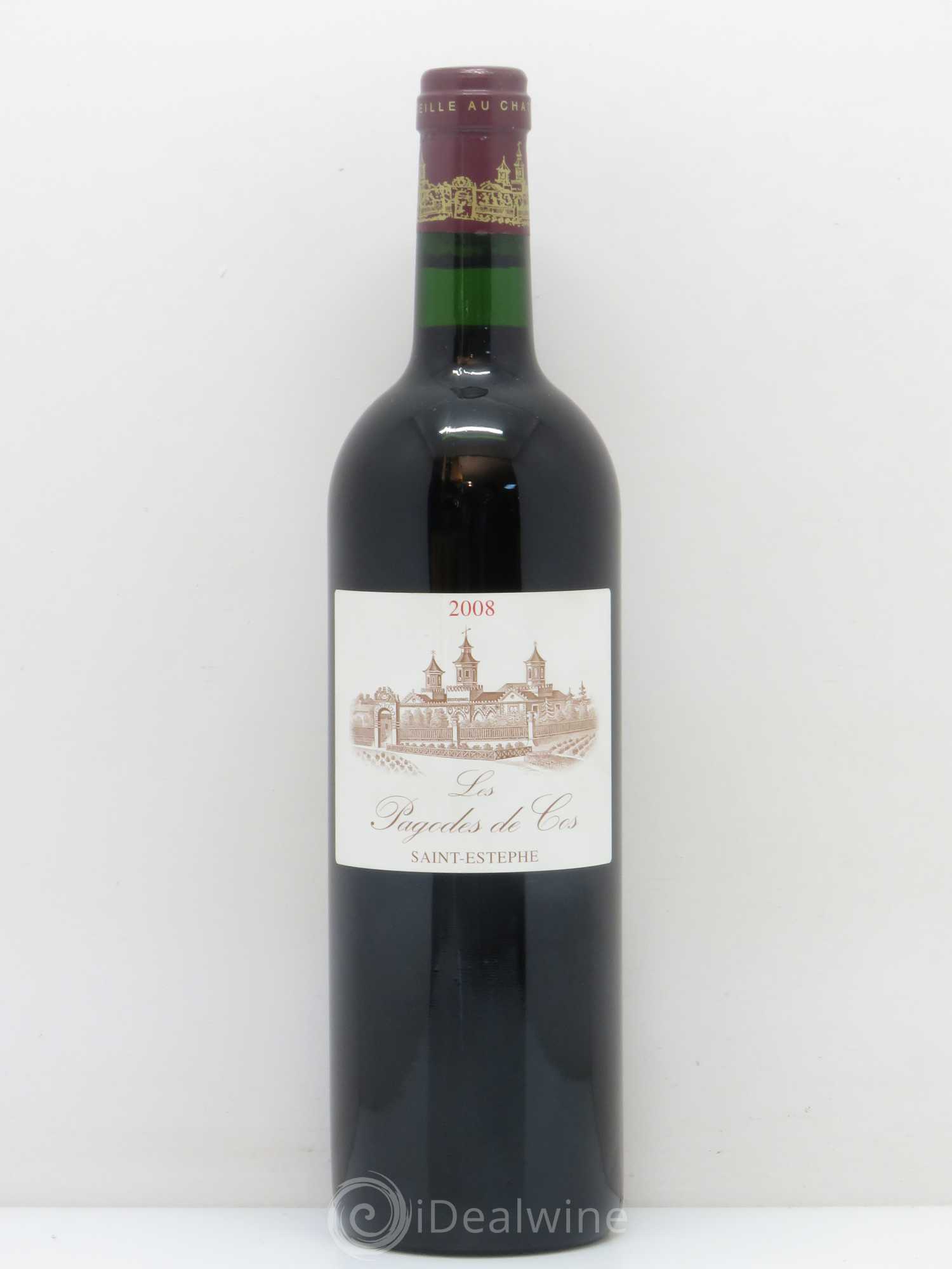 Les Pagodes de Cos Second Vin 2008 - Posten von 1 Flasche - 0