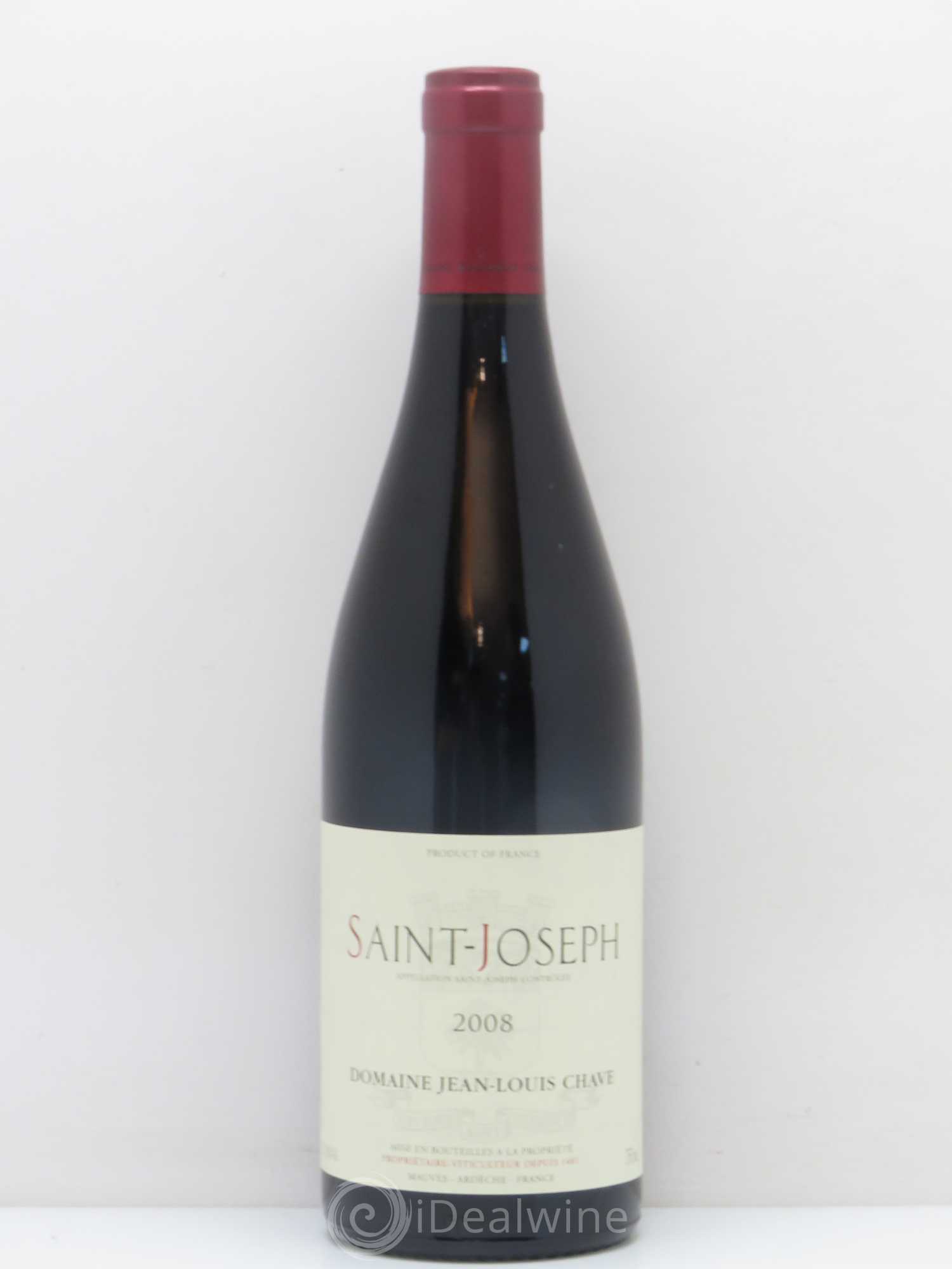 Saint-Joseph Jean-Louis Chave 2008 - Lot de 1 bouteille - 0