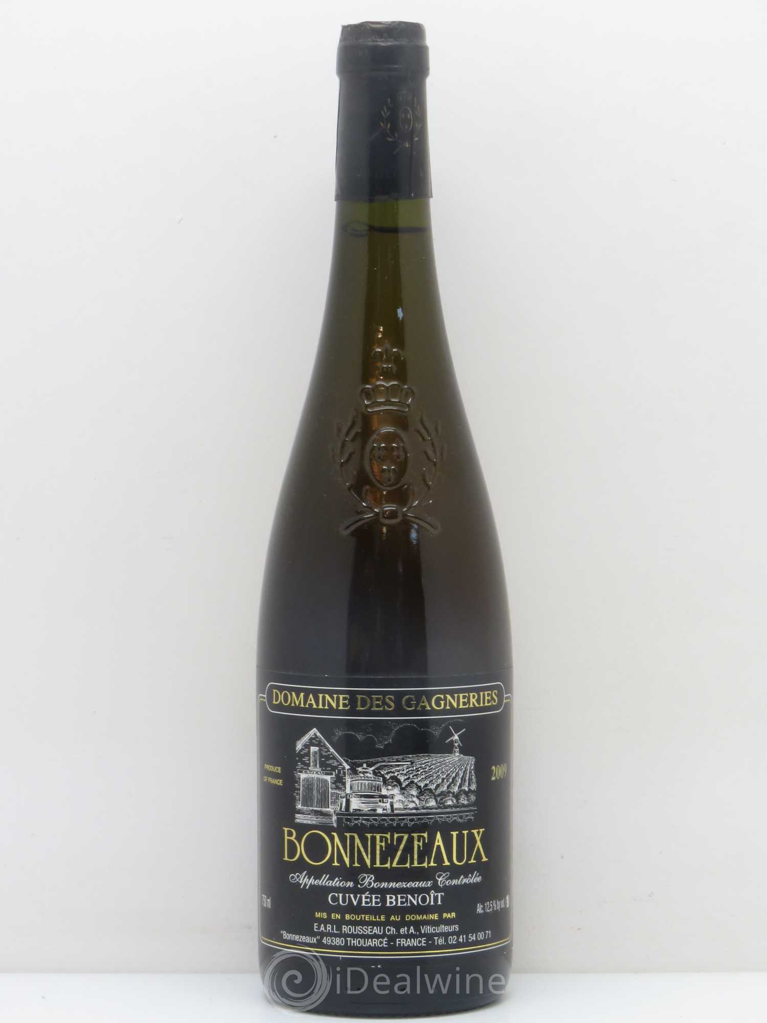 Bonnezeaux Cuvée Benoit Domaine des Gagneries 2009 - Lot de 1 bouteille - 0