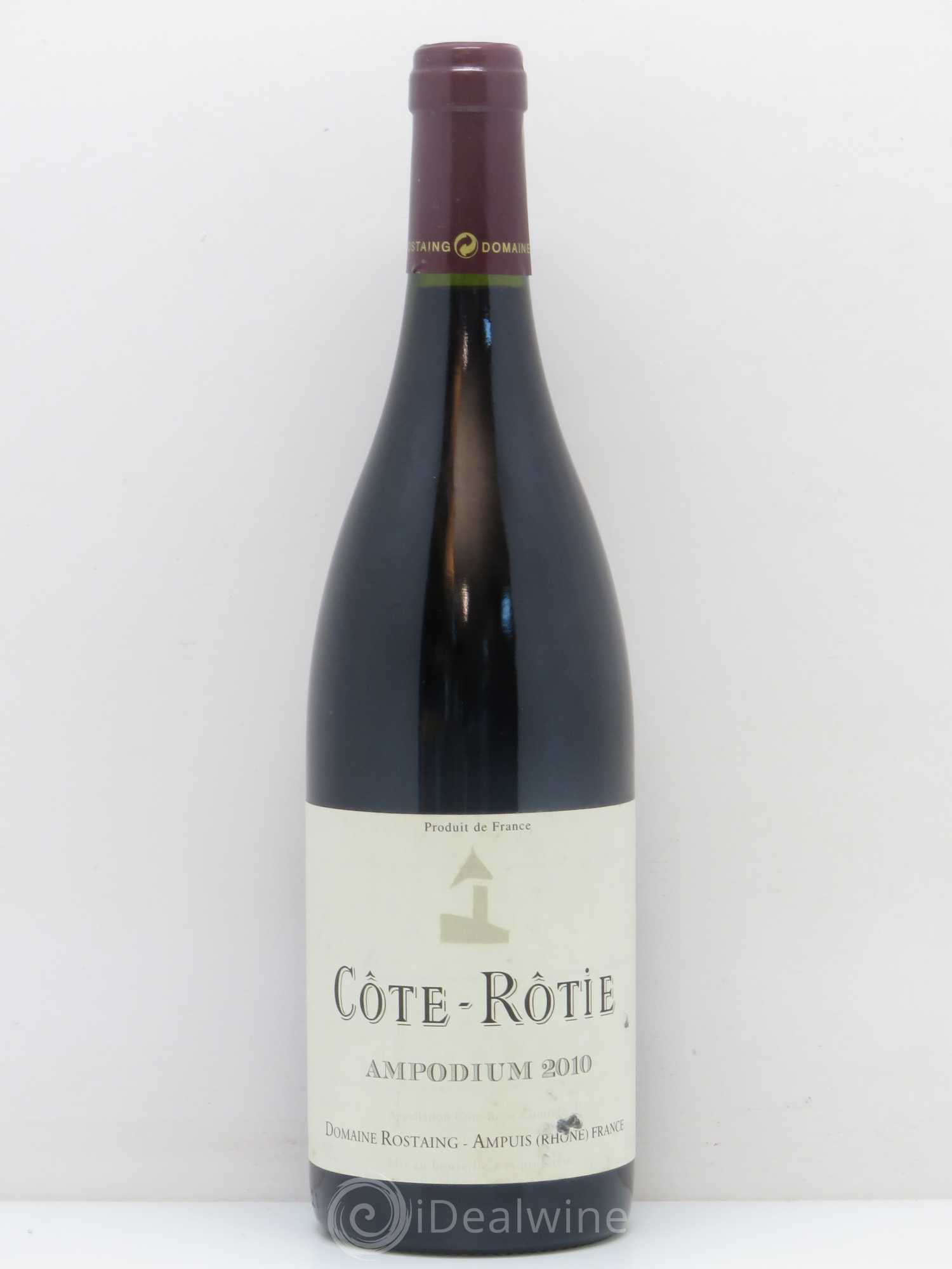 Côte-Rôtie Ampodium René Rostaing 2010 - Lot of 1 bottle - 0