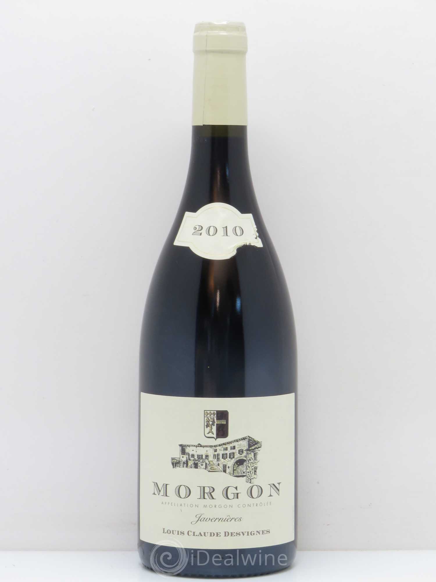 Morgon Côte de Py Javernières Louis-Claude Desvignes 2010 - Lot de 1 bouteille - 0