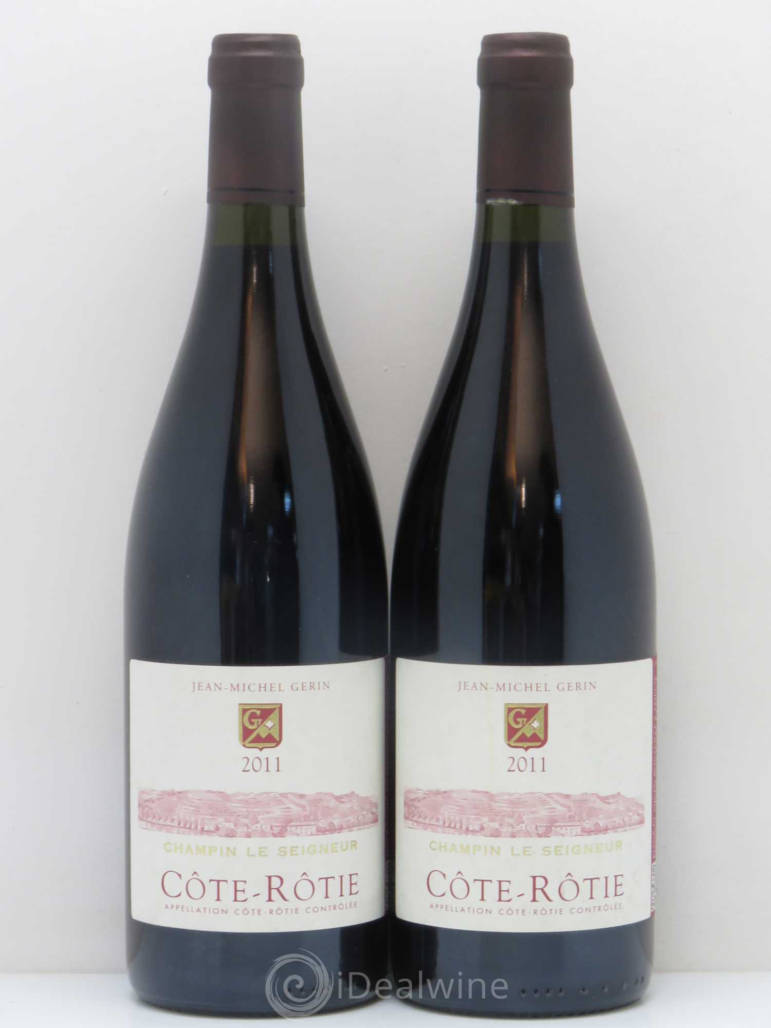 Côte-Rôtie Champin Le Seigneur Jean-Michel Gerin 2011 - Lot de 2 bouteilles - 0
