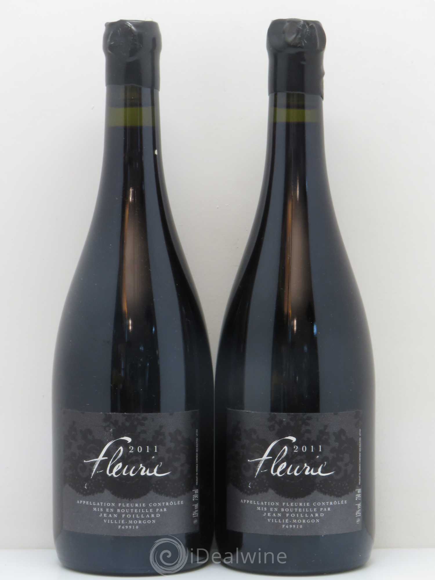 Fleurie Jean Foillard 2011 - Lot de 2 bouteilles - 0
