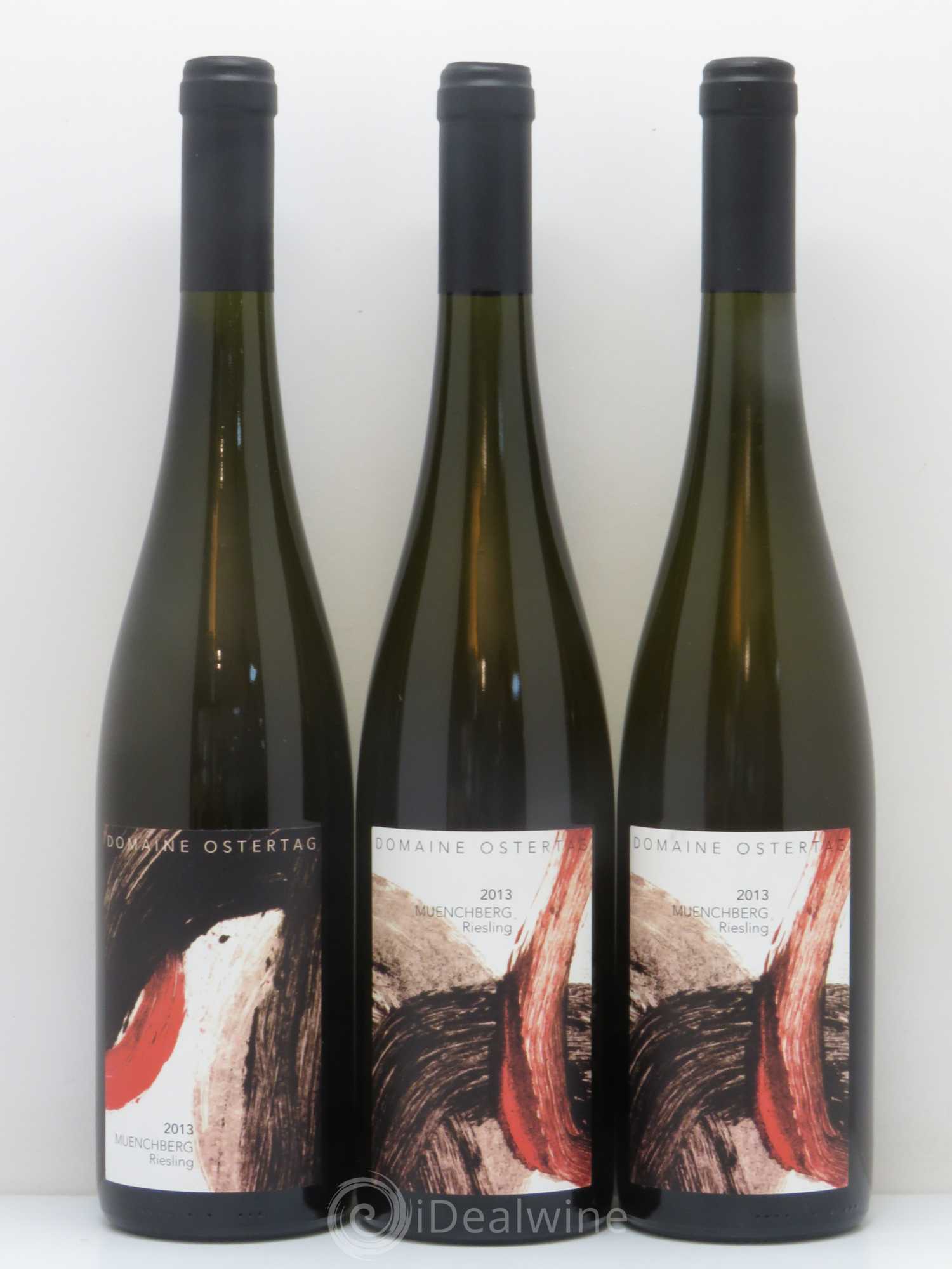 Alsace Riesling Grand Cru Muenchberg Ostertag (Domaine) (senza prezzo di riserva) 2013 - Lotto di 3 bottiglie - 0