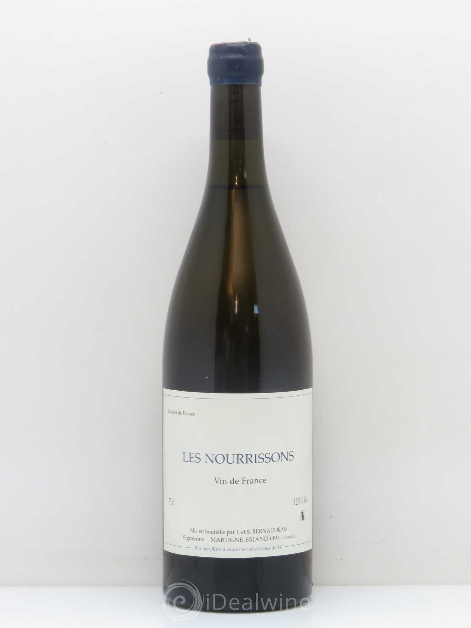 Vin de France Les Nourrissons Stéphane Bernaudeau 2013 - Lot de 1 bouteille - 0