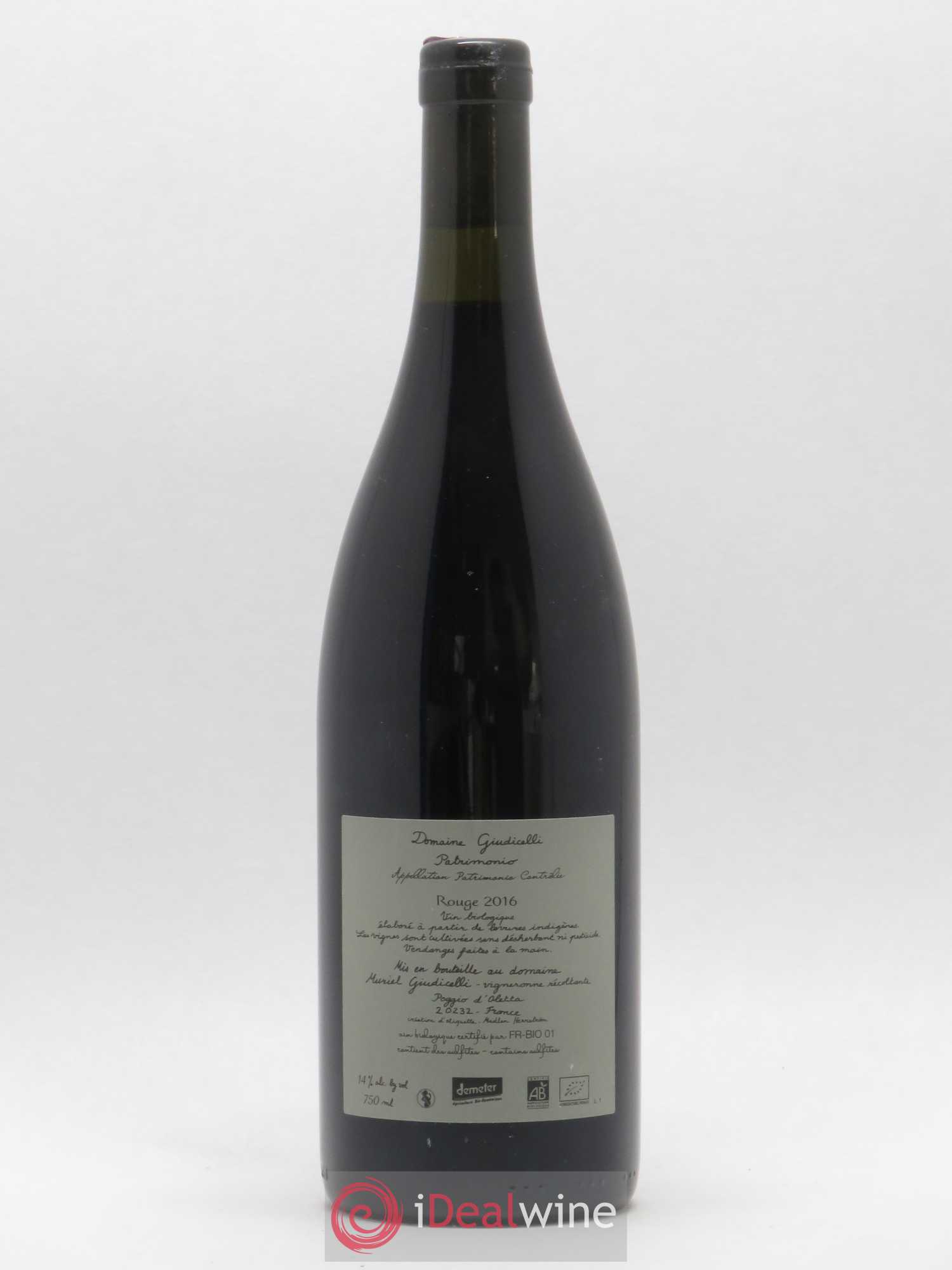 Patrimonio Domaine Giudicelli 2016 - Lot de 1 bouteille - 1