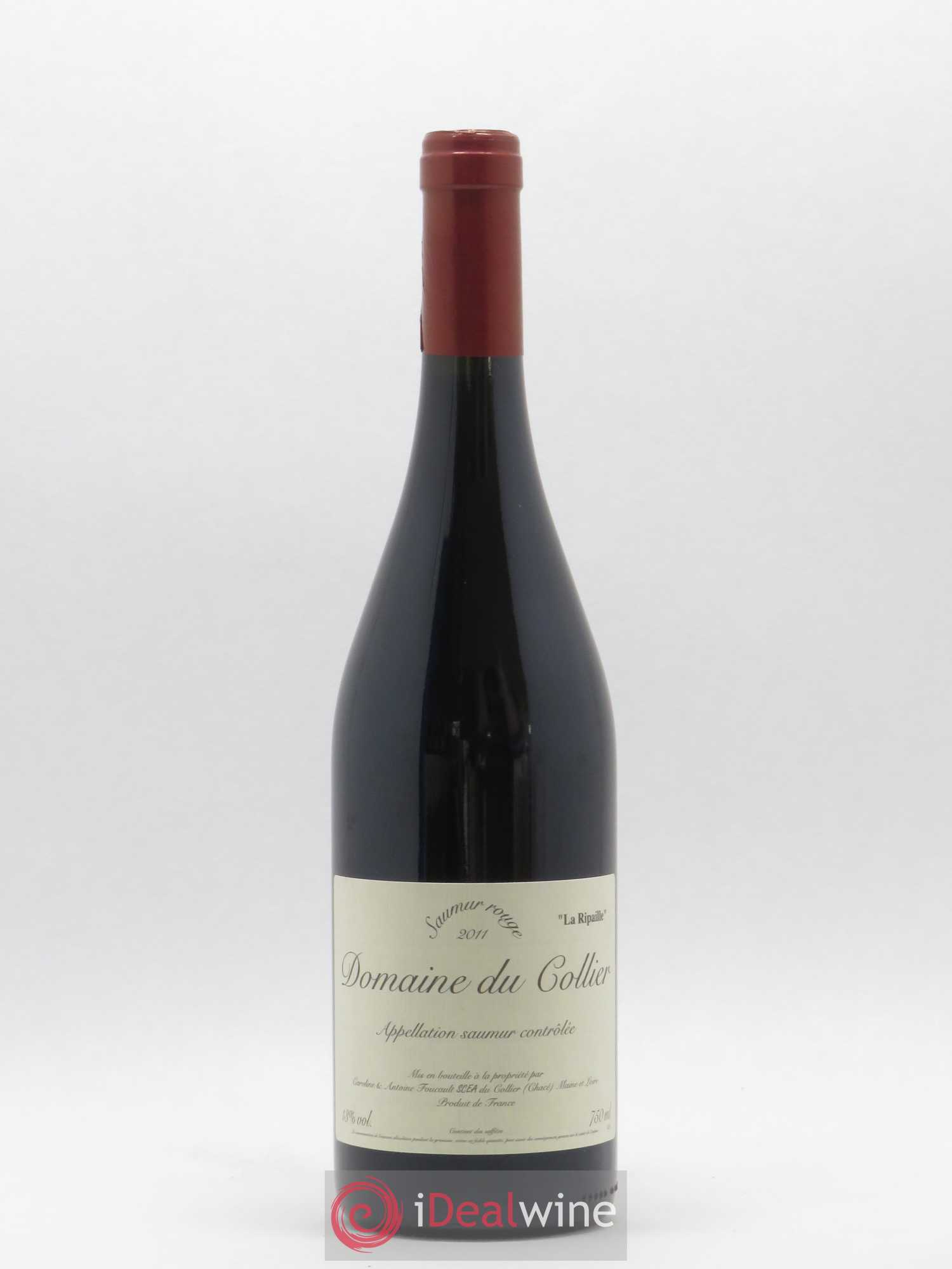 Saumur La Ripaille Domaine du Collier 2011 - Lot de 1 bouteille - 0