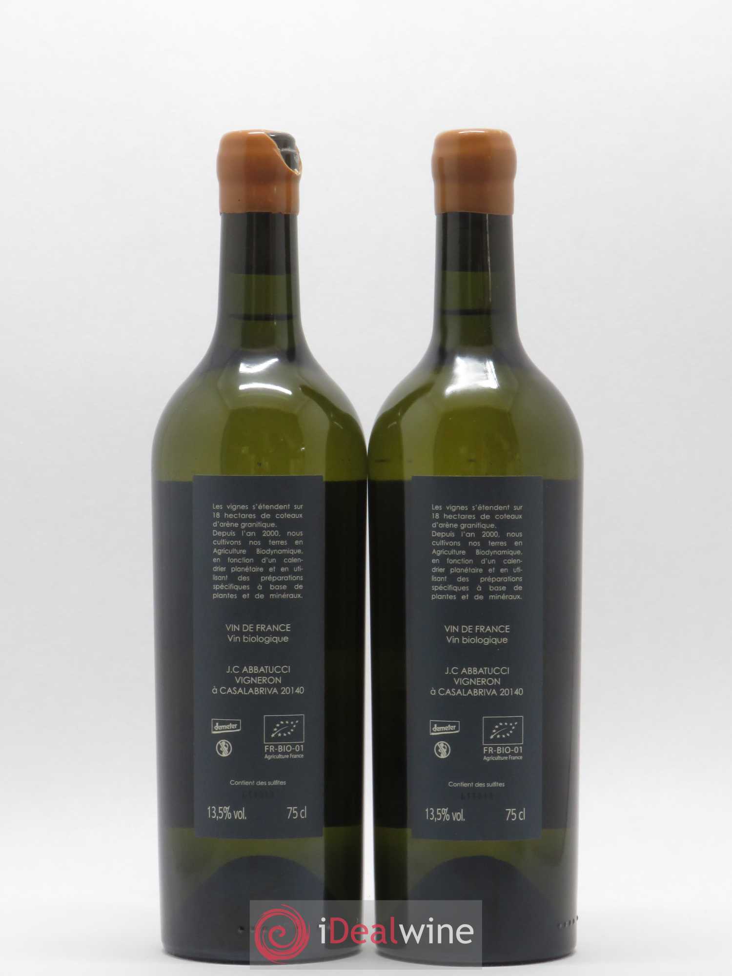 Vin de France Diplomate d'Empire Comte Abbatucci (Domaine) 2016 - Lot de 2 bouteilles - 1