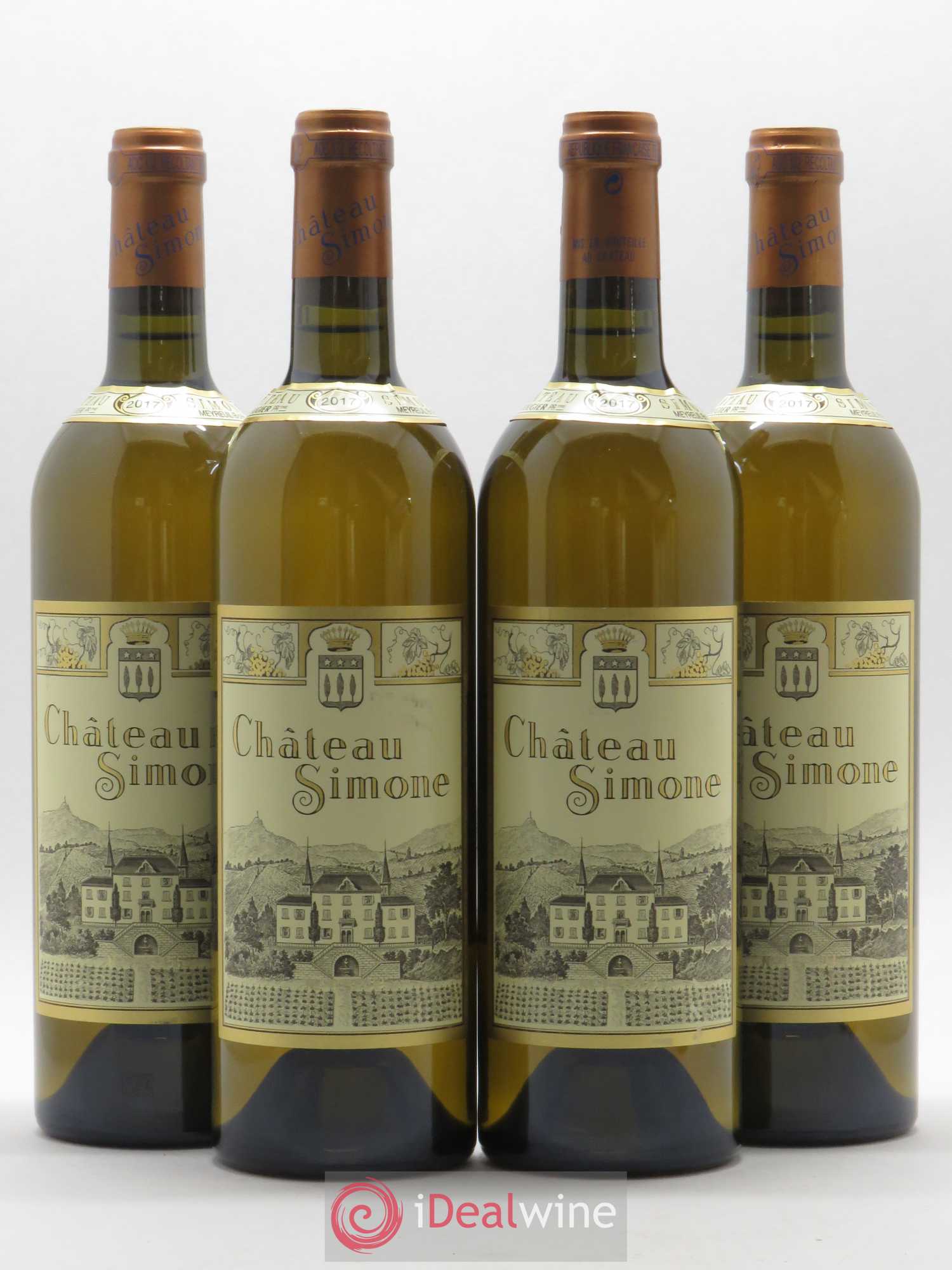 Palette Château Simone Famille Rougier 2017 - Lot de 4 bouteilles - 0