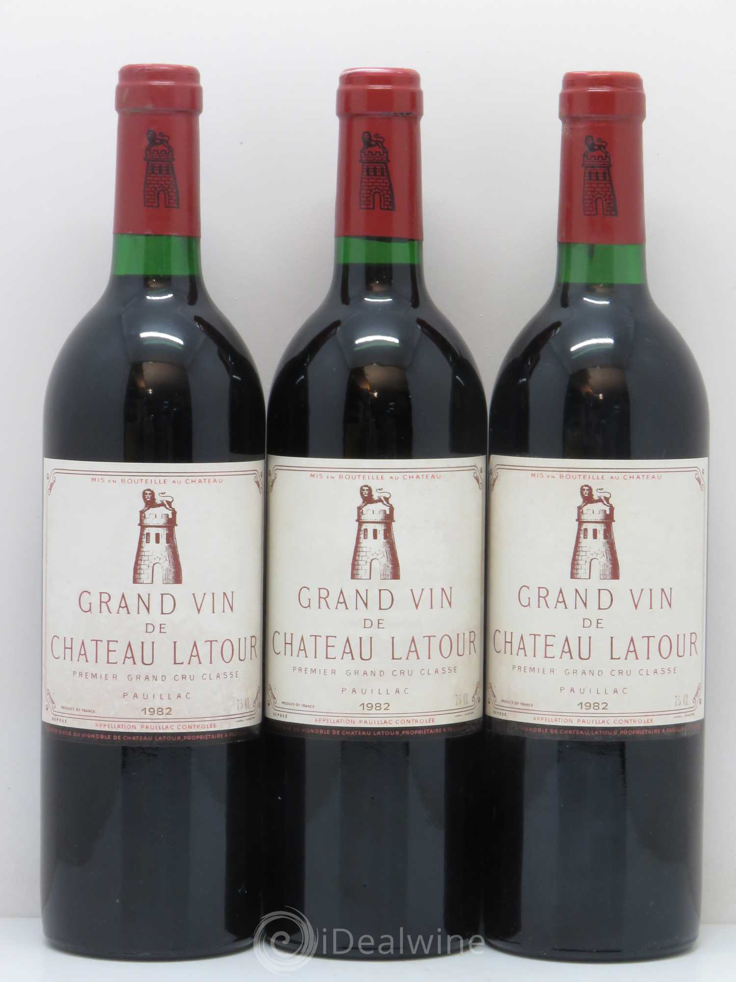Château Latour 1er Grand Cru Classé 1982 - Lot de 12 bouteilles - 2