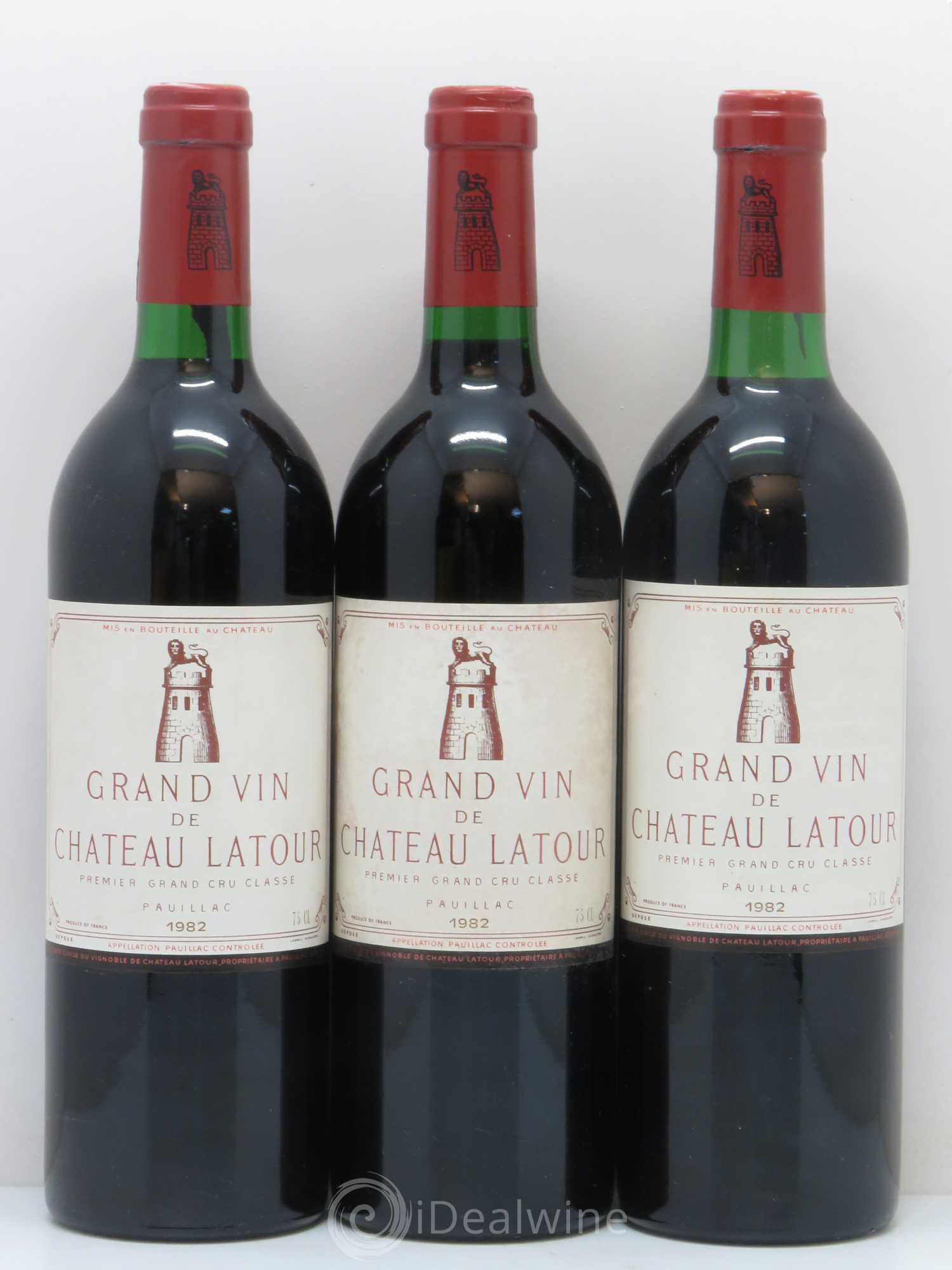 Château Latour 1er Grand Cru Classé 1982 - Lot de 12 bouteilles - 4