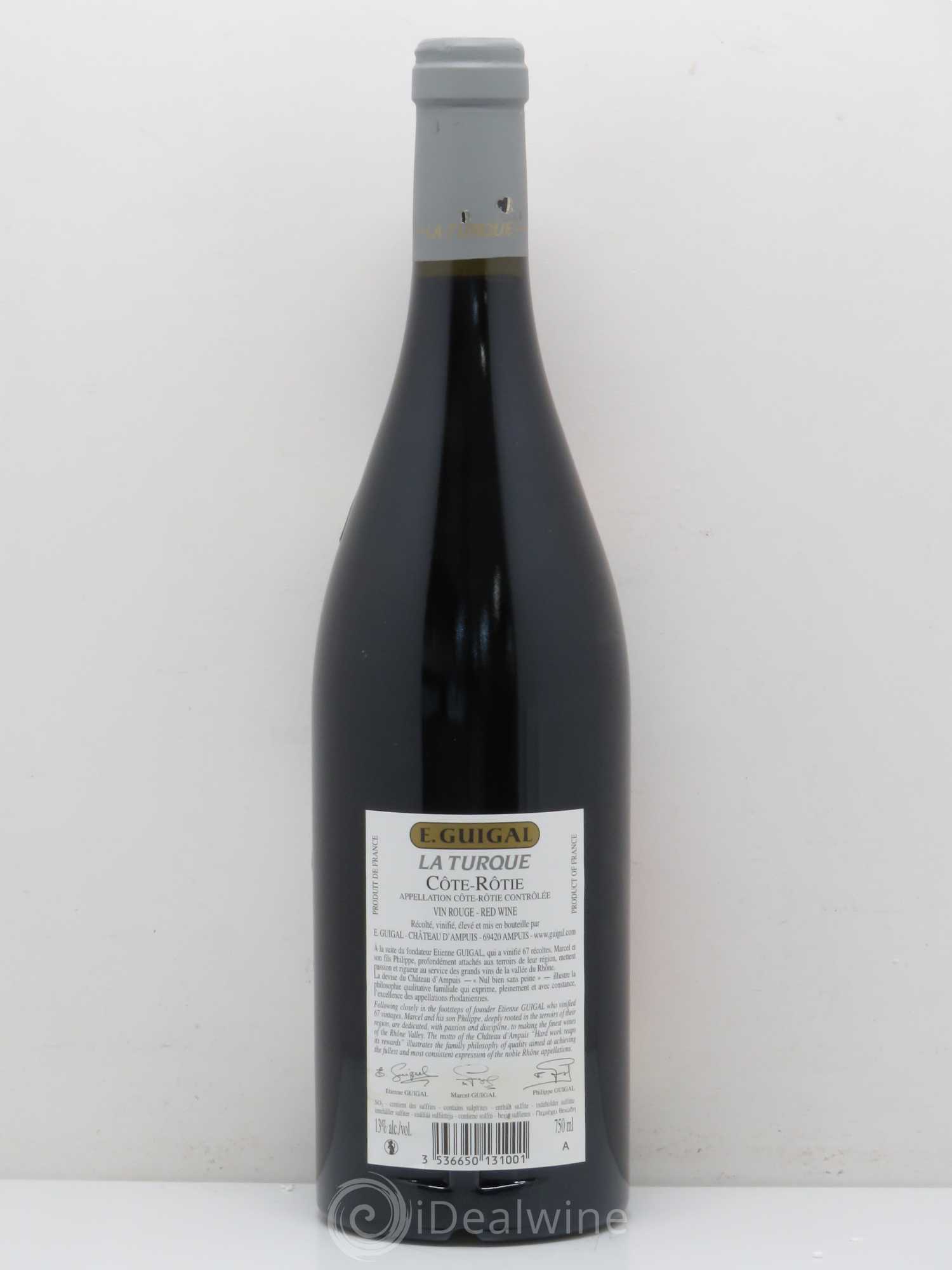 Côte-Rôtie La Turque Guigal 2011 - Lot de 1 bouteille - 1