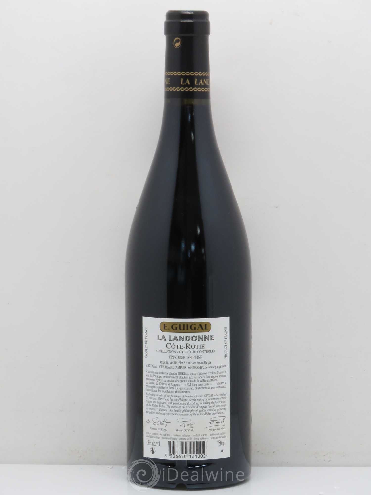 Côte-Rôtie La Landonne Guigal 2011 - Lot de 1 bouteille - 1