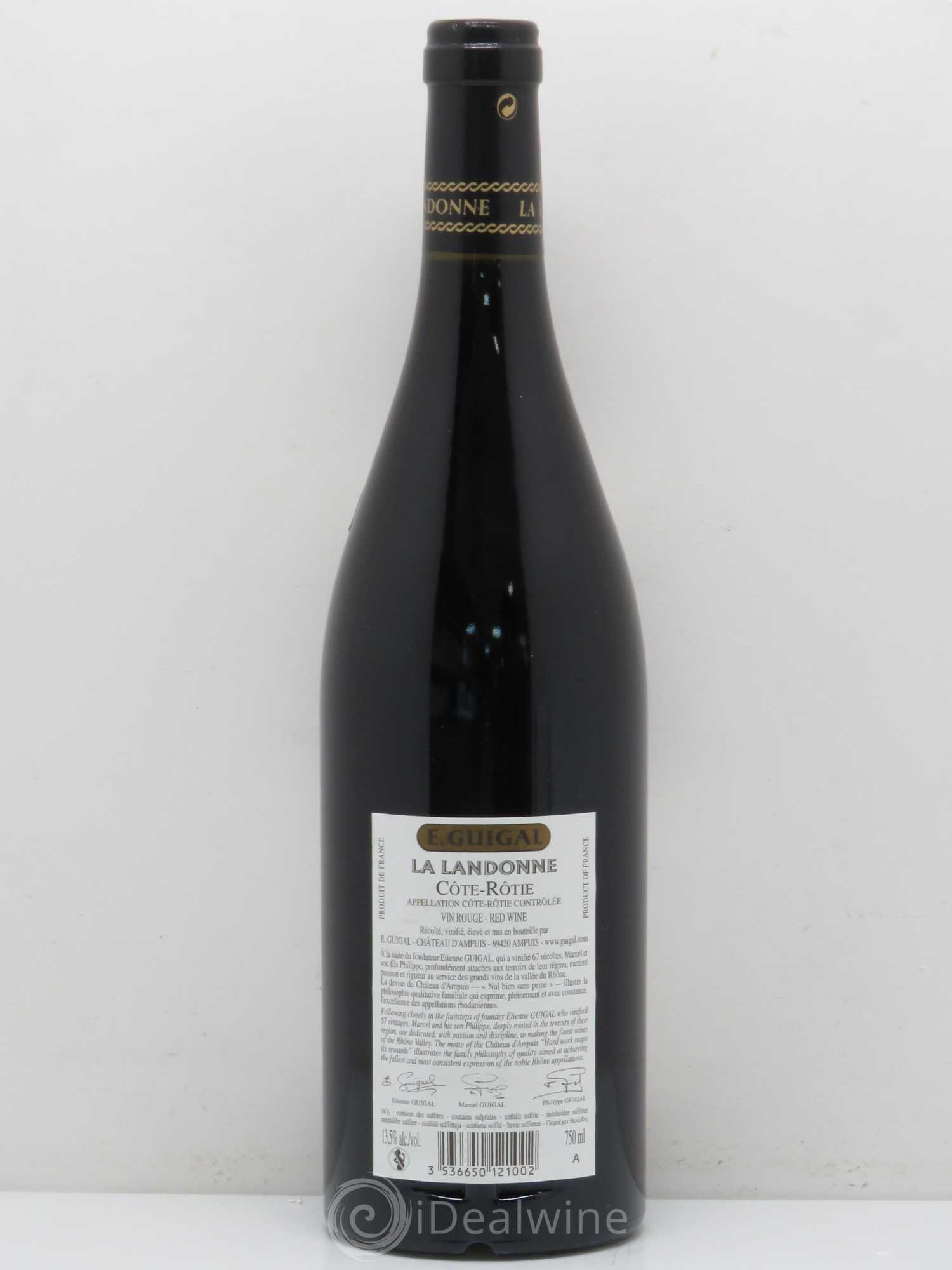 Côte-Rôtie La Landonne Guigal 2012 - Lot de 1 bouteille - 1