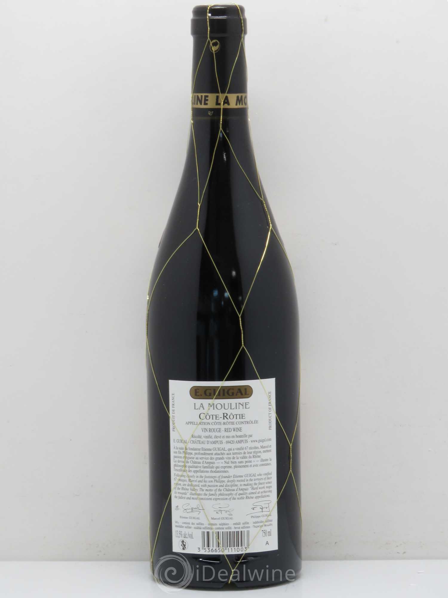 Côte-Rôtie La Mouline Guigal 2013 - Lot de 1 bouteille - 1