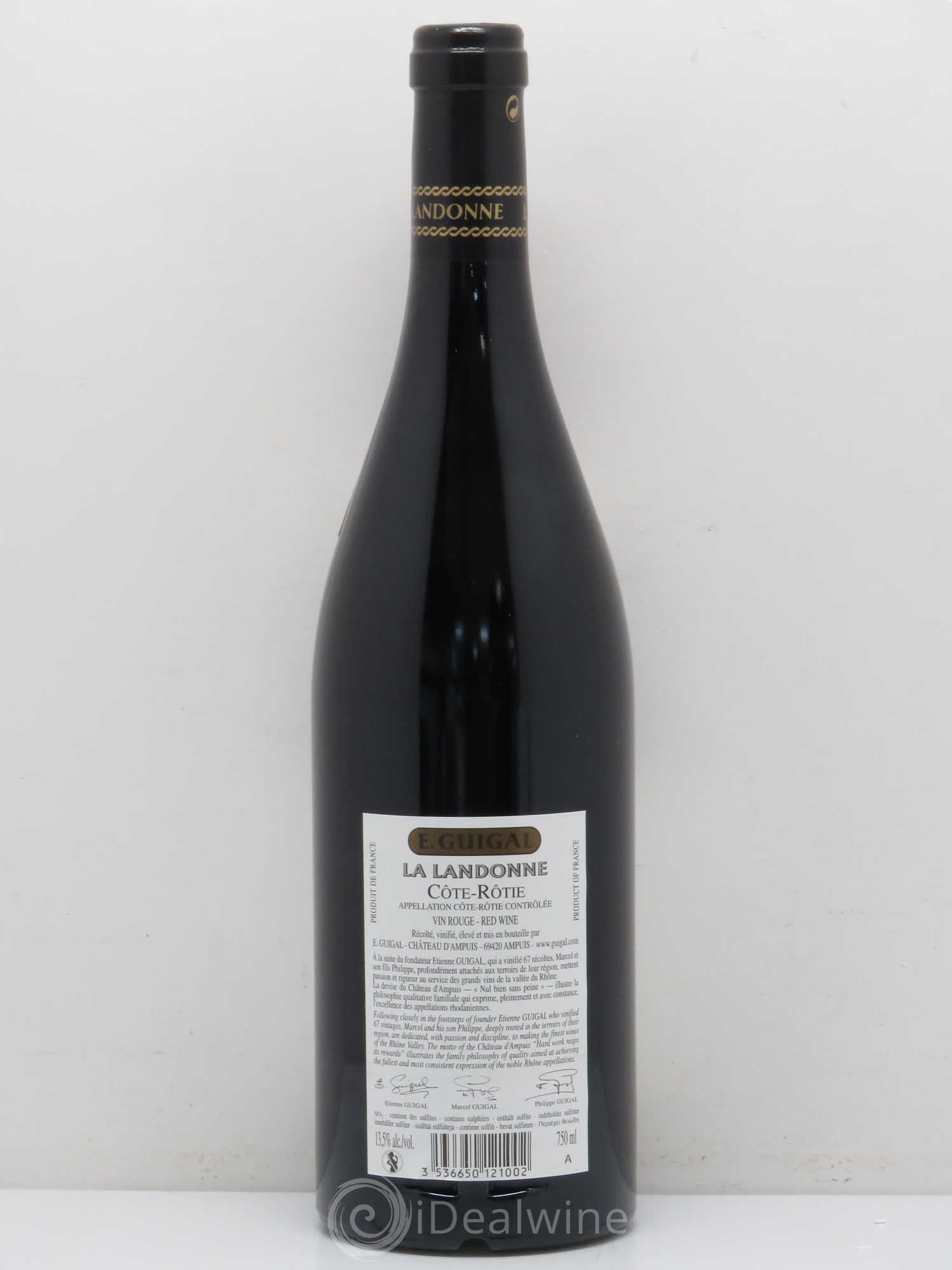 Côte-Rôtie La Landonne Guigal 2013 - Lot de 1 bouteille - 1