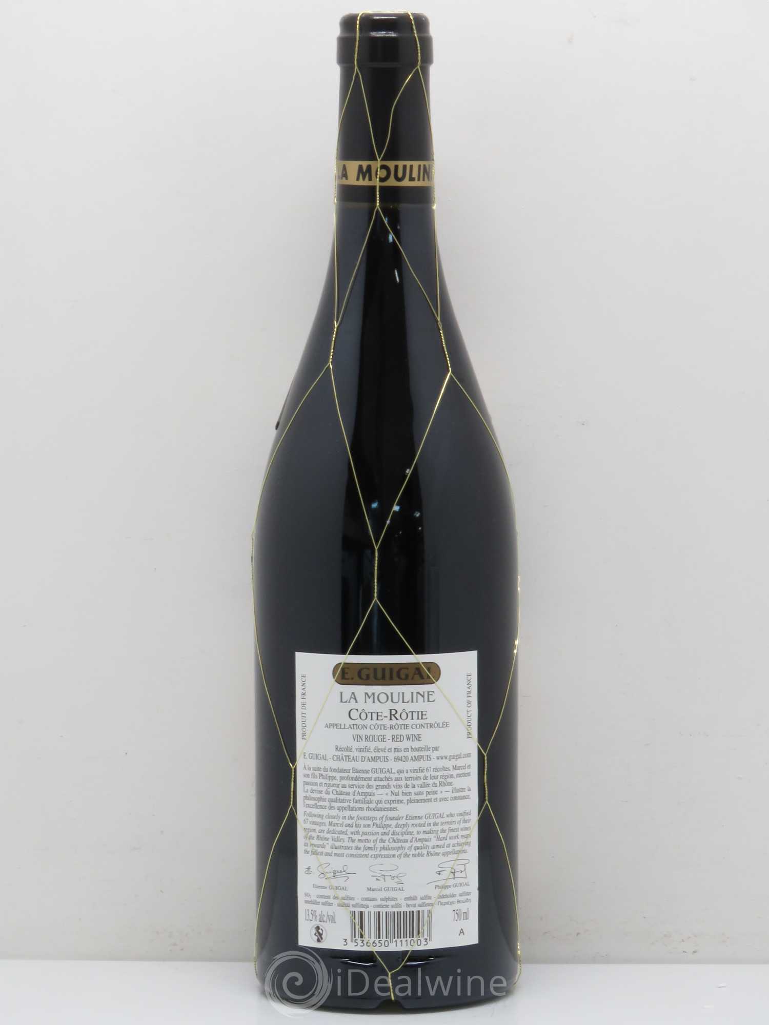 Côte-Rôtie La Mouline Guigal 2014 - Lot de 1 bouteille - 1