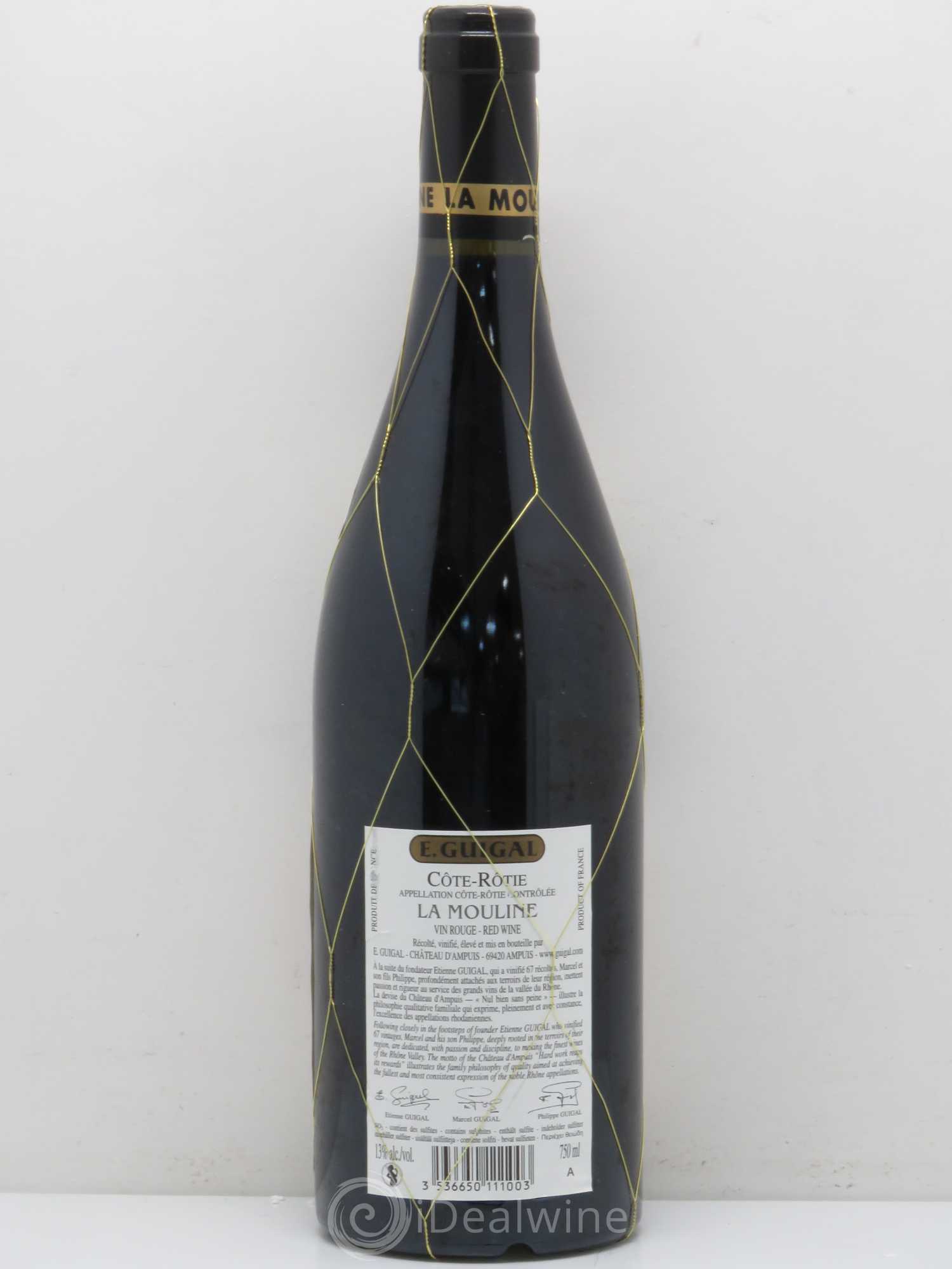 Côte-Rôtie La Mouline Guigal 2008 - Lot de 1 bouteille - 1