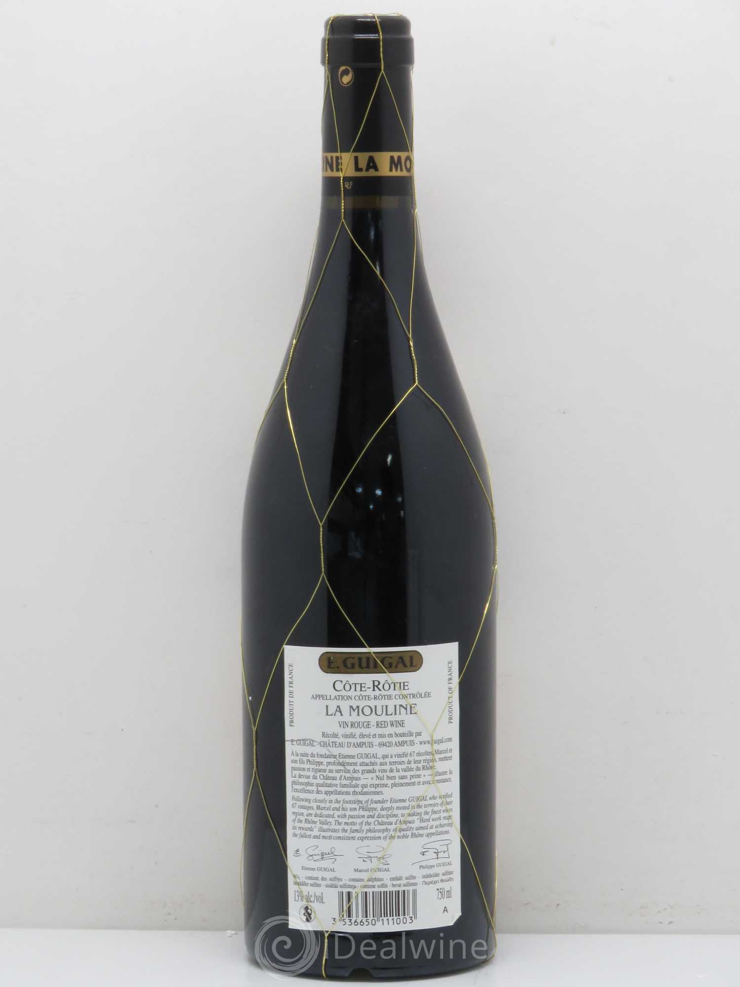 Côte-Rôtie La Mouline Guigal 2009 - Lot de 1 bouteille - 1