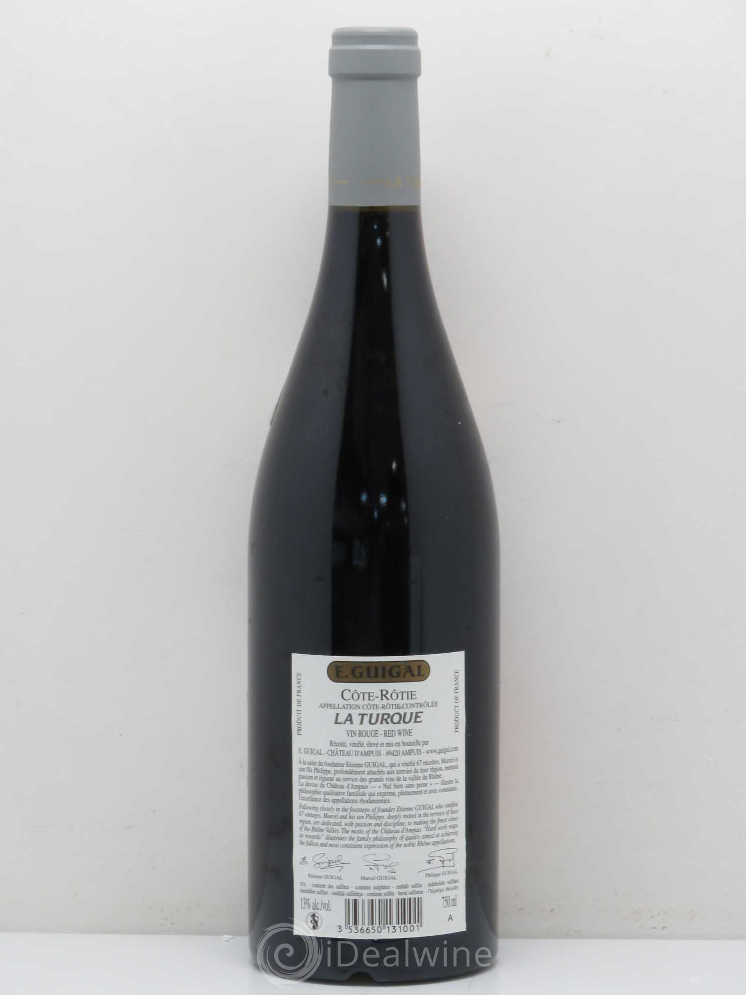Côte-Rôtie La Turque Guigal 2009 - Lot de 1 bouteille - 1