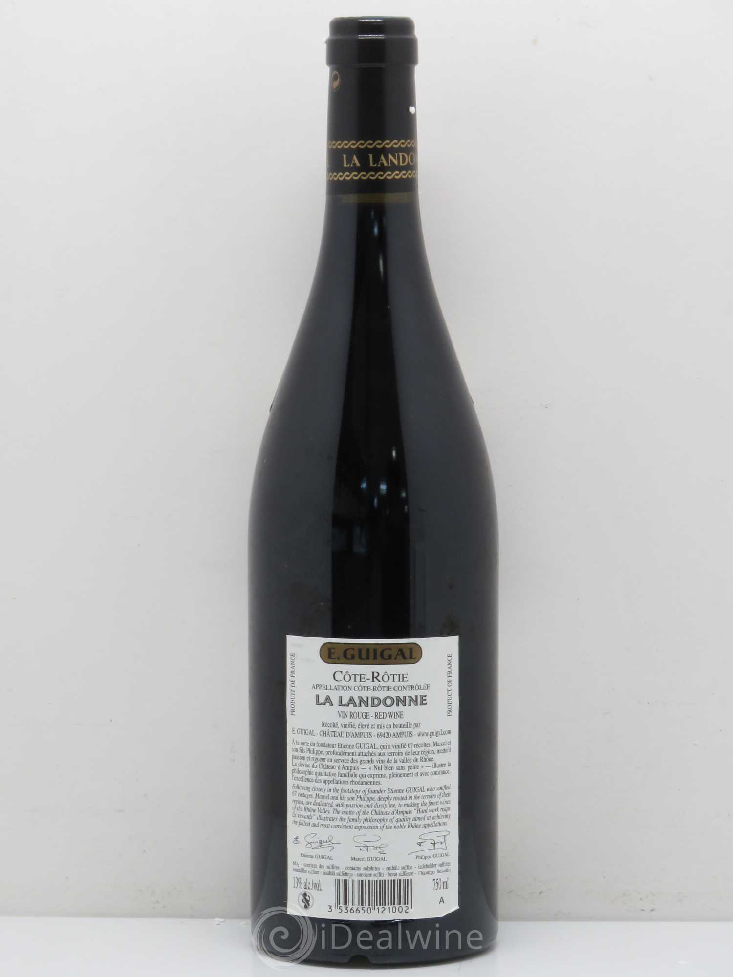 Côte-Rôtie La Landonne Guigal 2009 - Lot de 1 bouteille - 1