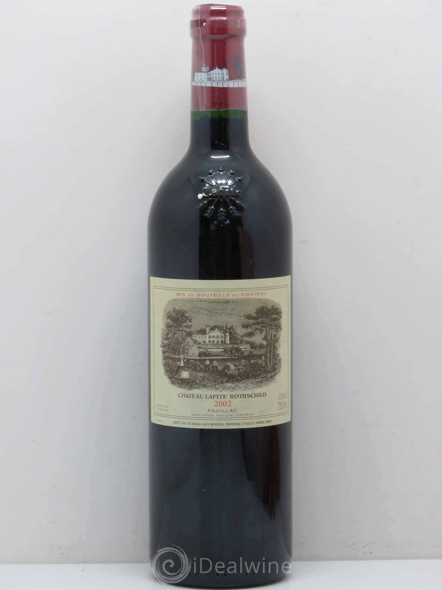 Château Lafite Rothschild 1er Grand Cru Classé 2002 - Lot de 1 bouteille - 0