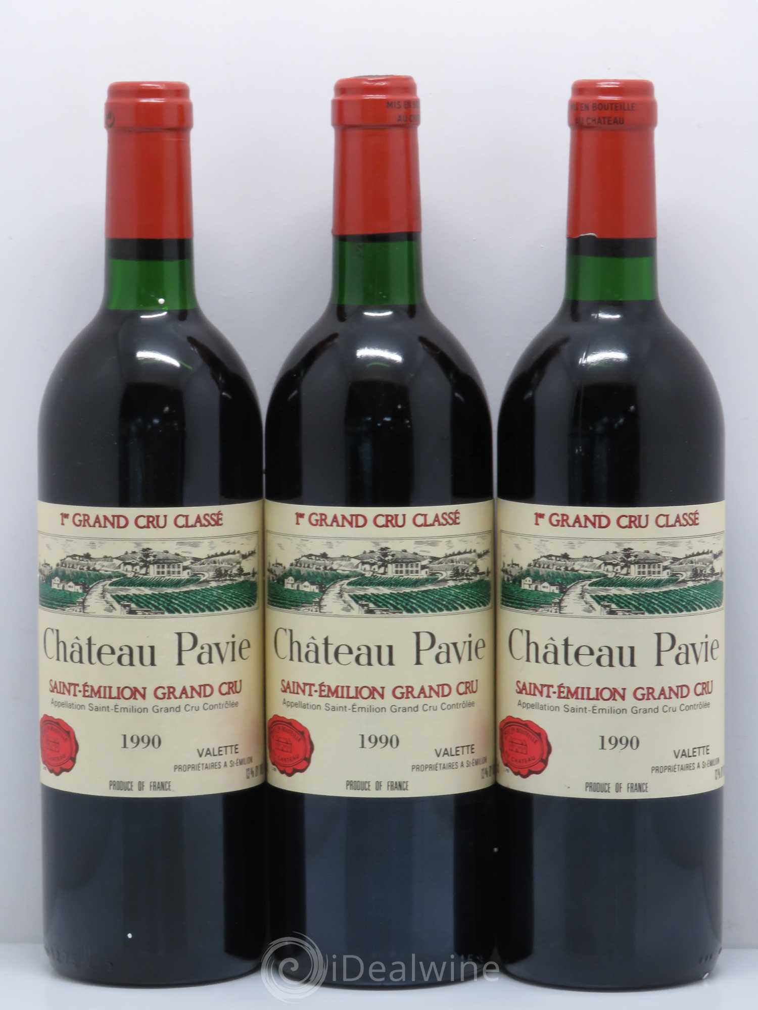 Château Pavie 1er Grand Cru Classé A 1990 - Lot de 6 bouteilles - 2