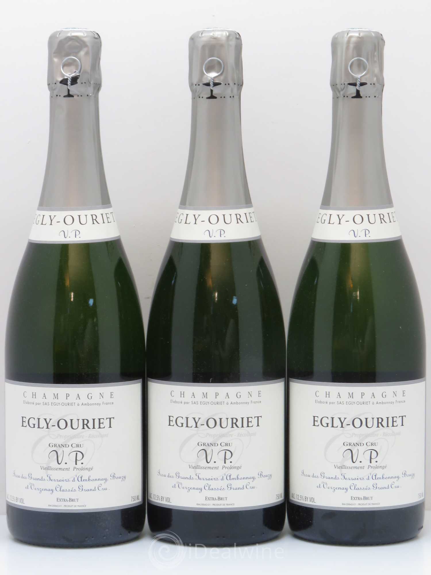Extra-Brut VP Egly-Ouriet - Lot de 3 bouteilles - 0