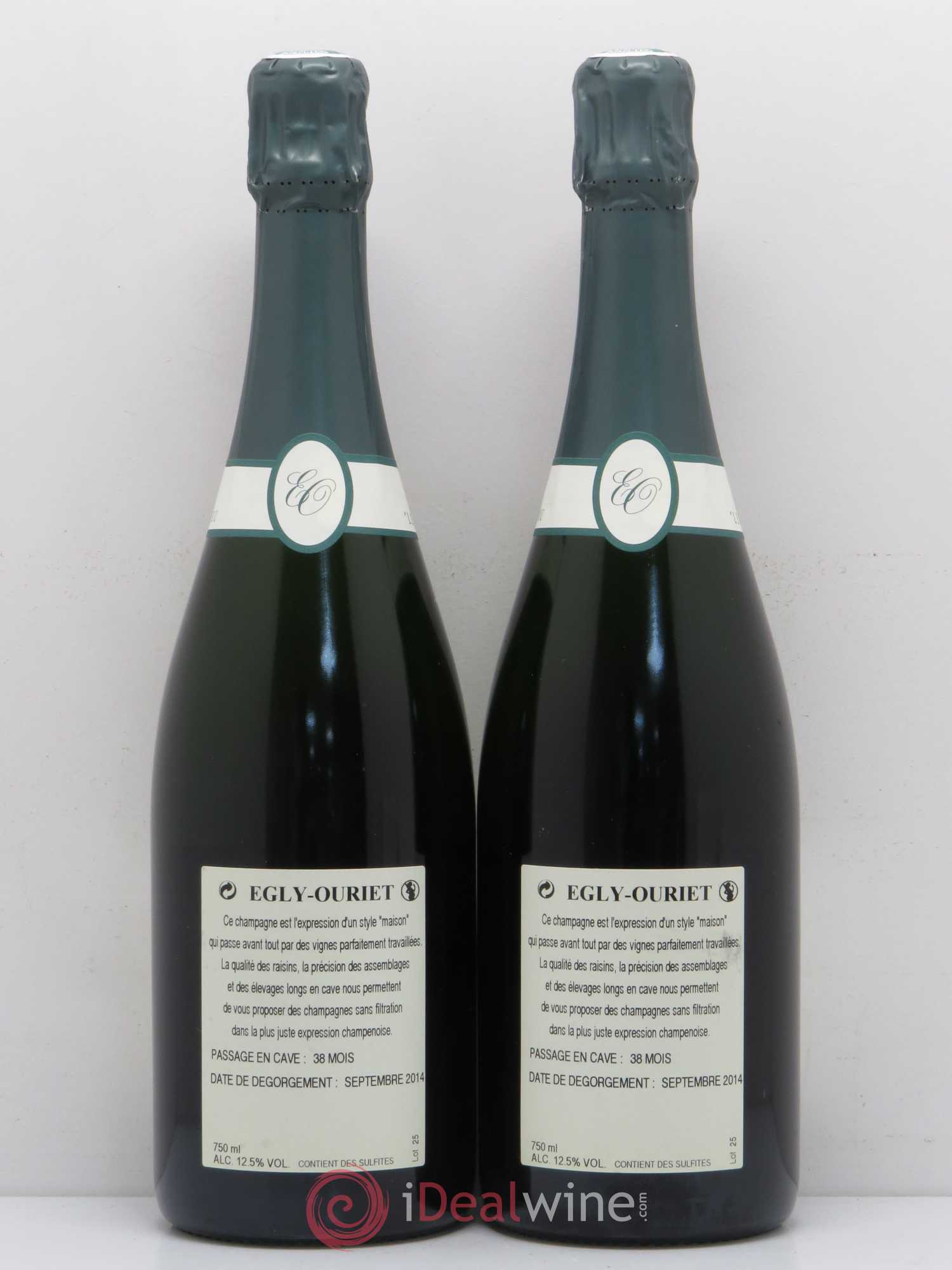 Champagne Egly Ouriet Les vignes de Vrigny - Posten von 2 Flaschen - 1