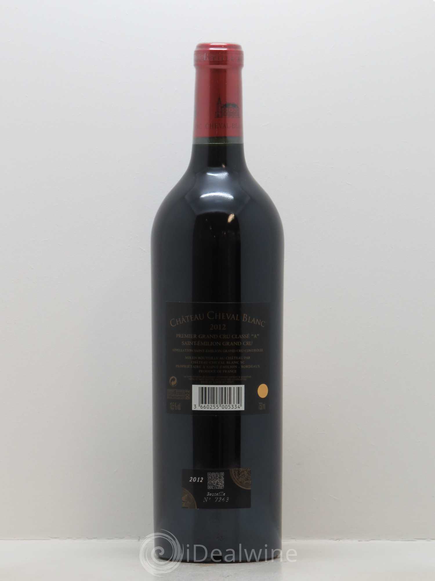 Château Cheval Blanc 1er Grand Cru Classé A 2012 - Lot de 1 bouteille - 1