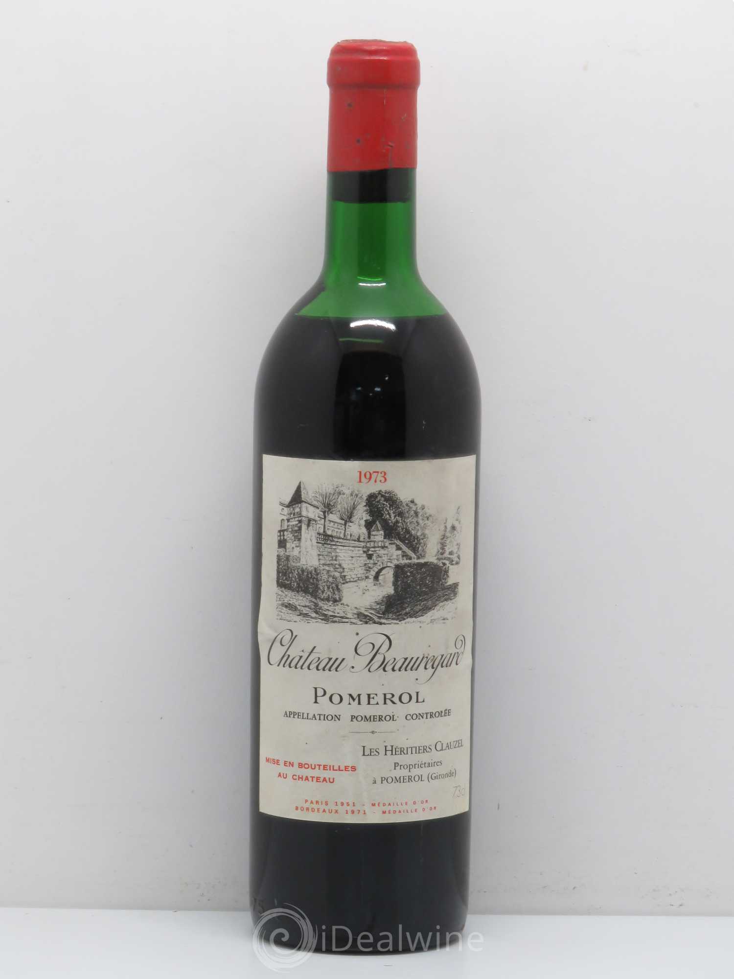 Château Beauregard 1973 - Lot de 1 bouteille - 0