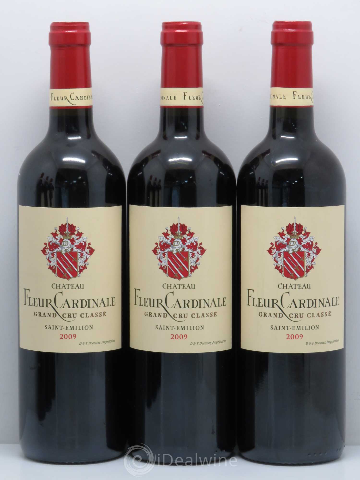 Château Fleur Cardinale Grand Cru Classé 2009 - Lot de 6 bouteilles - 1