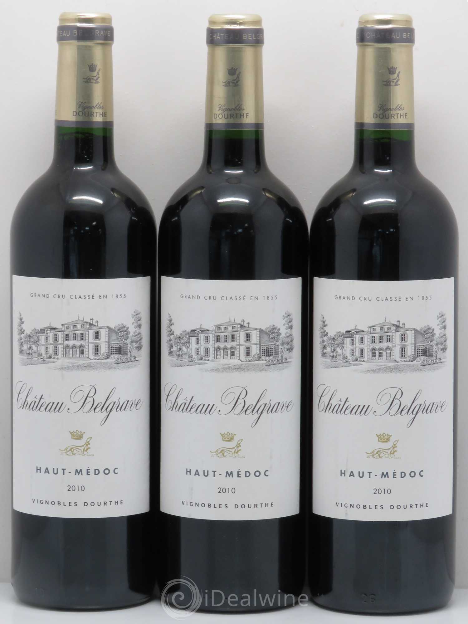 Château Belgrave 5ème Grand Cru Classé 2010 - Lot de 6 bouteilles - 1