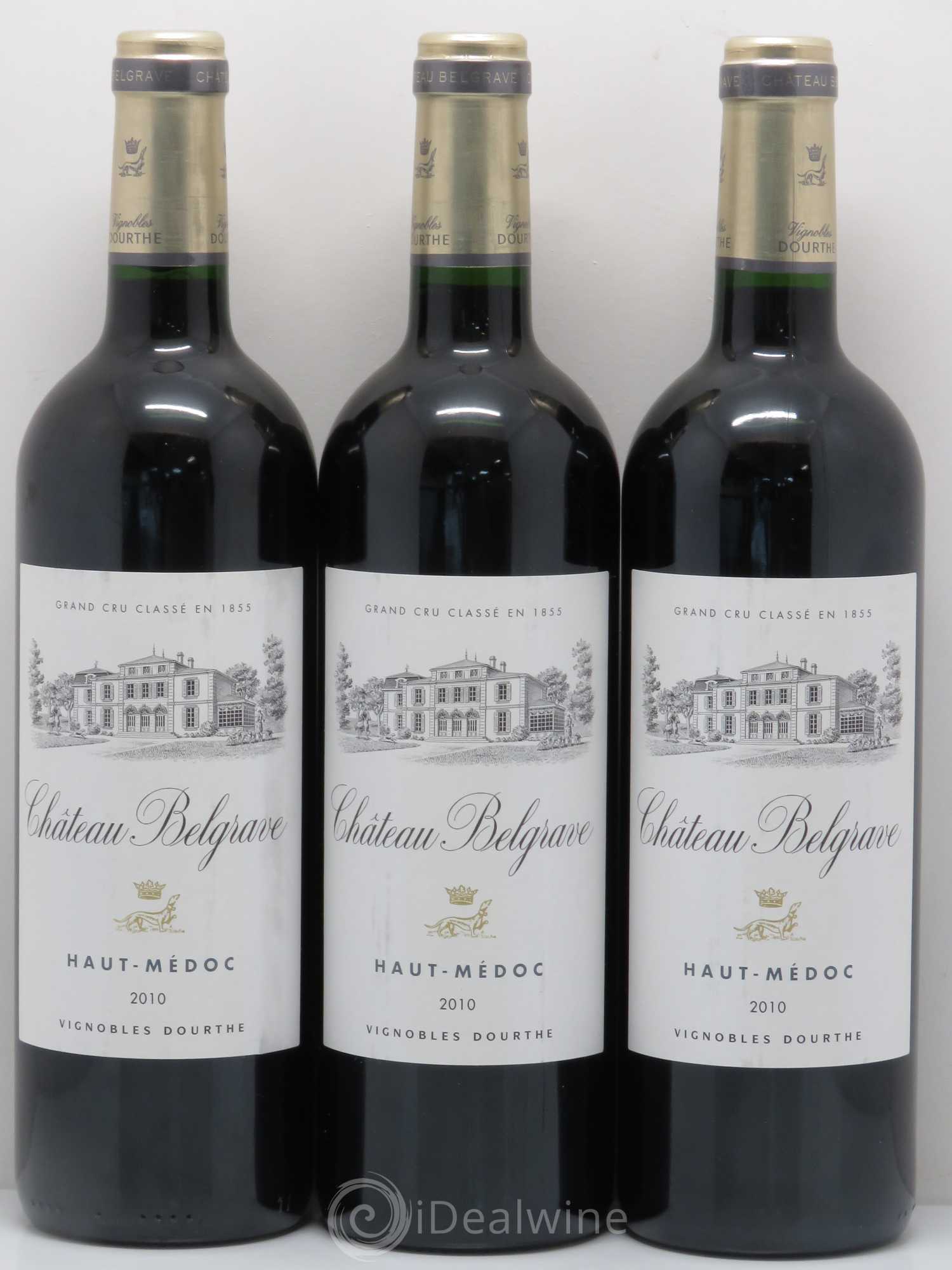 Château Belgrave 5ème Grand Cru Classé 2010 - Lot de 6 bouteilles - 2