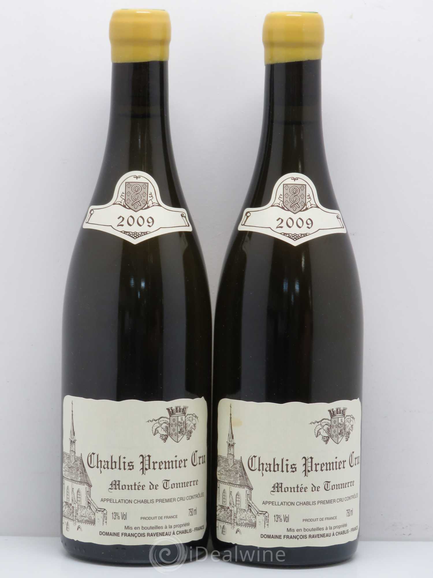 Chablis 1er Cru Montée de Tonnerre Raveneau (Domaine) 2009 - Lot de 2 bouteilles - 0