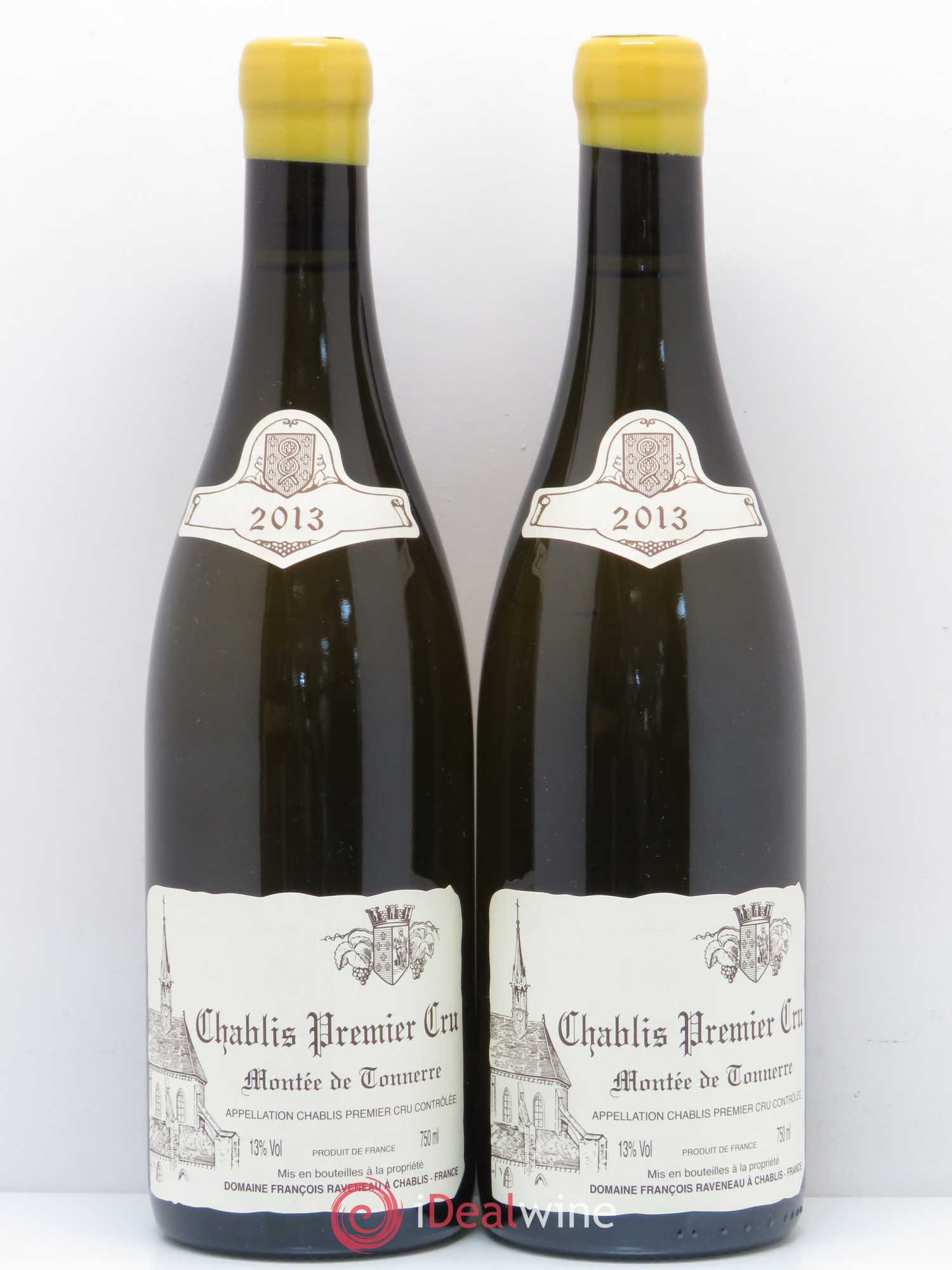 Chablis 1er Cru Montée de Tonnerre Raveneau (Domaine) 2013 - Lot de 2 bouteilles - 0