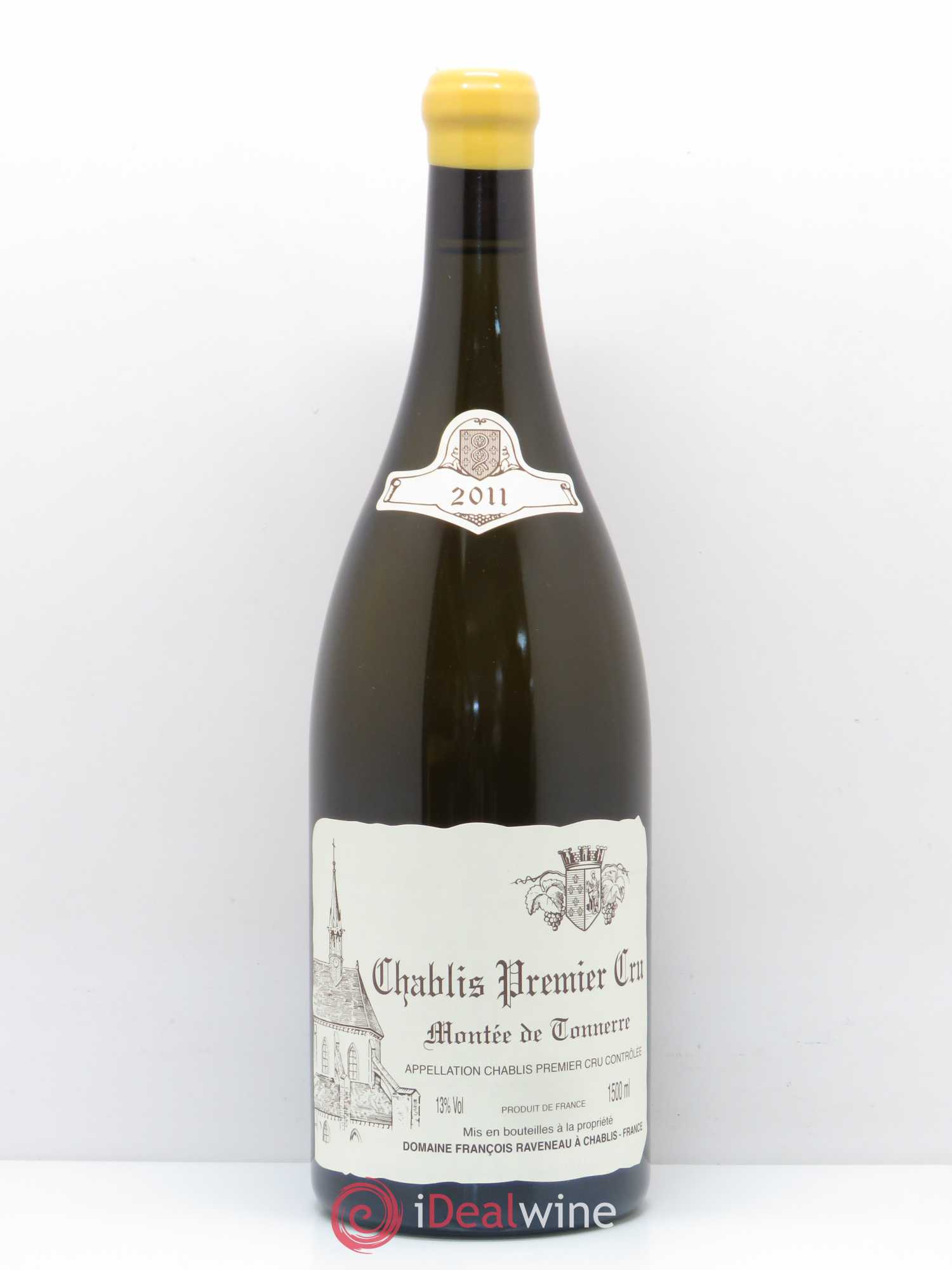 Chablis 1er Cru Montée de Tonnerre Raveneau (Domaine) 2011 - Posten von 1 Magnum - 0