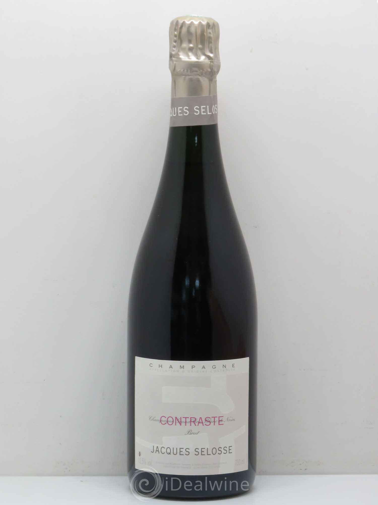 Champagne Contraste Jacques Selosse Blanc de Noirs - Posten von 1 Flasche - 0