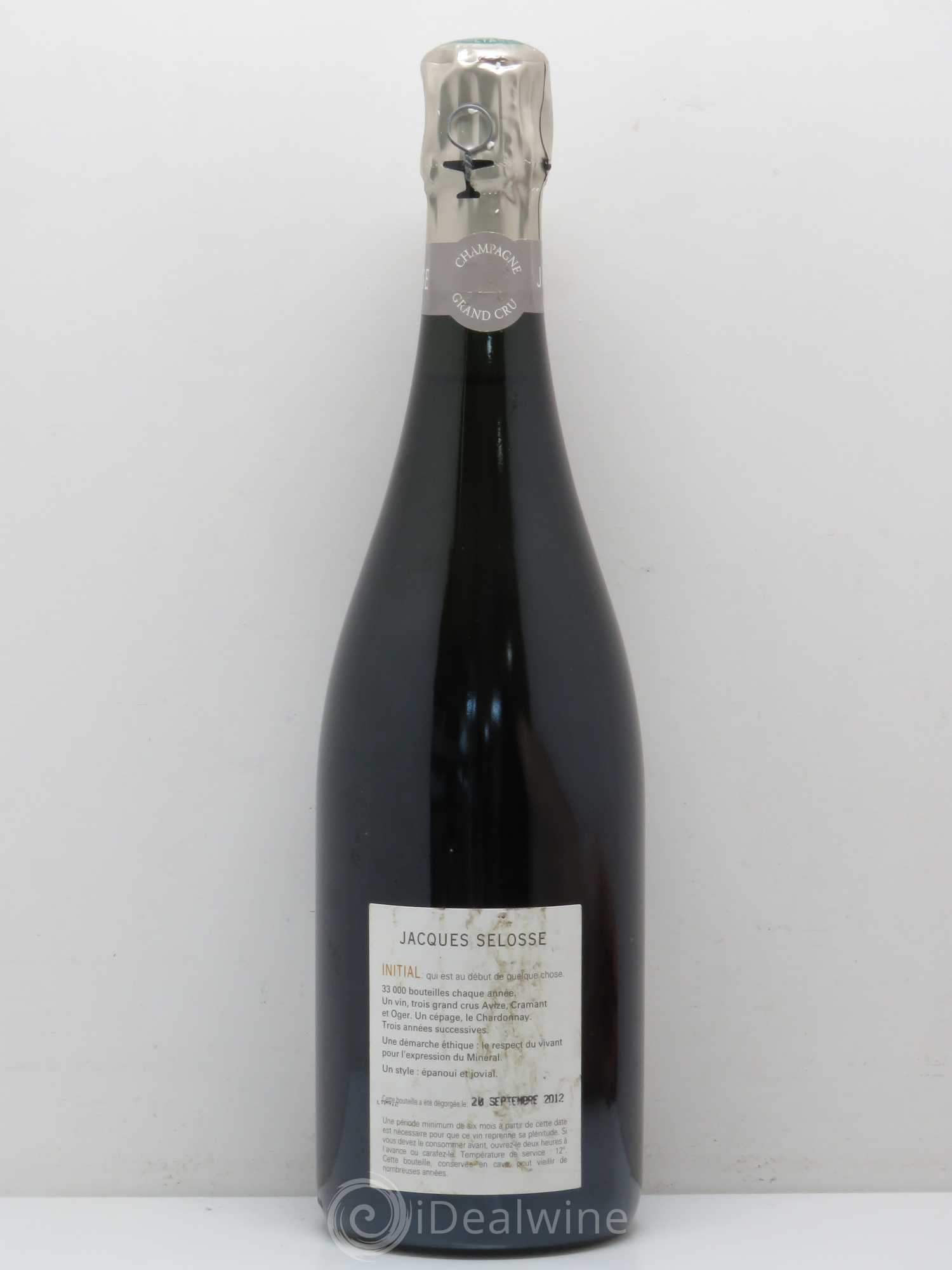 Initial Brut Jacques Selosse - Lot de 1 bouteille - 1